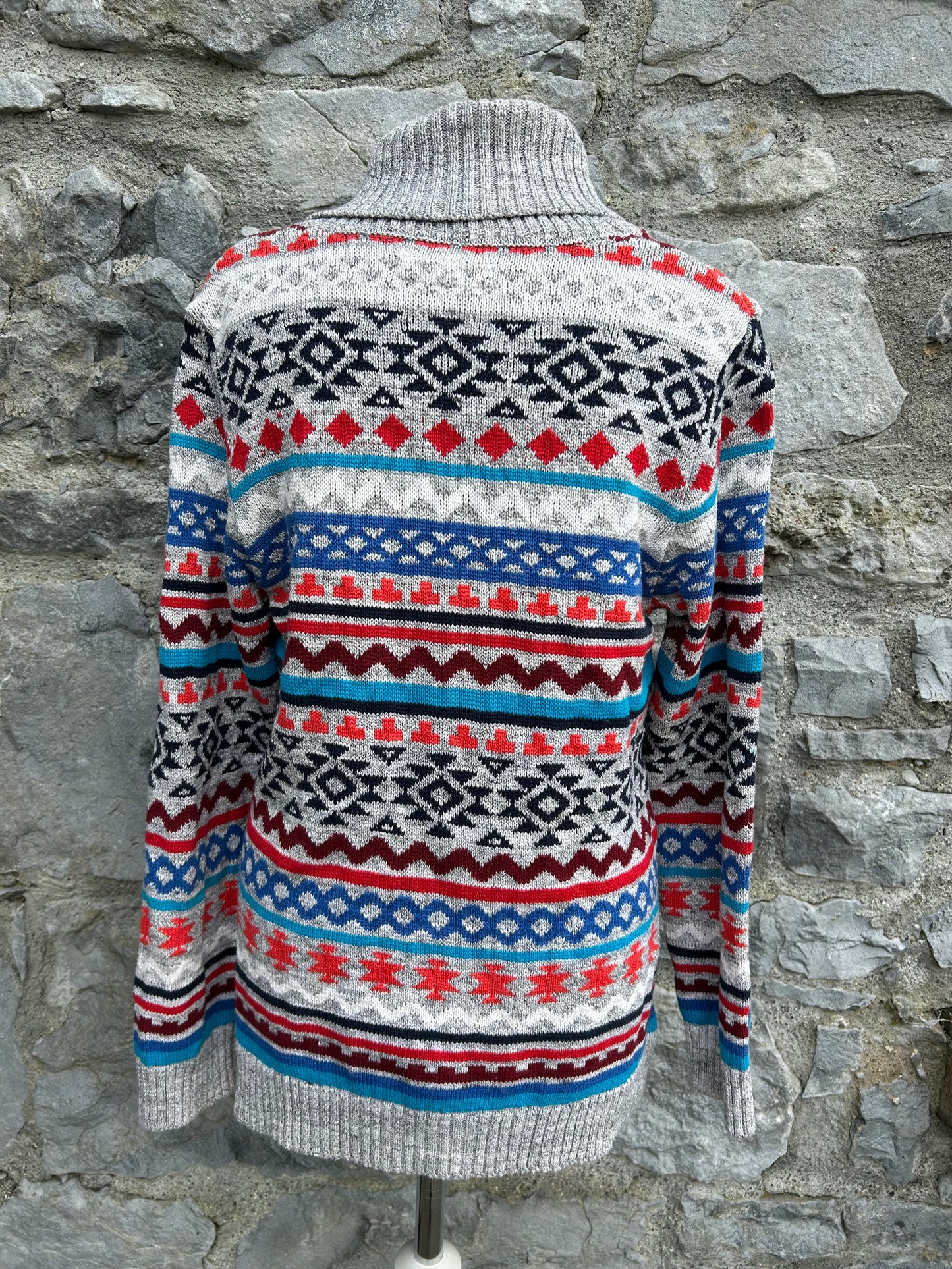 Fair Isle Knit Jumper XS