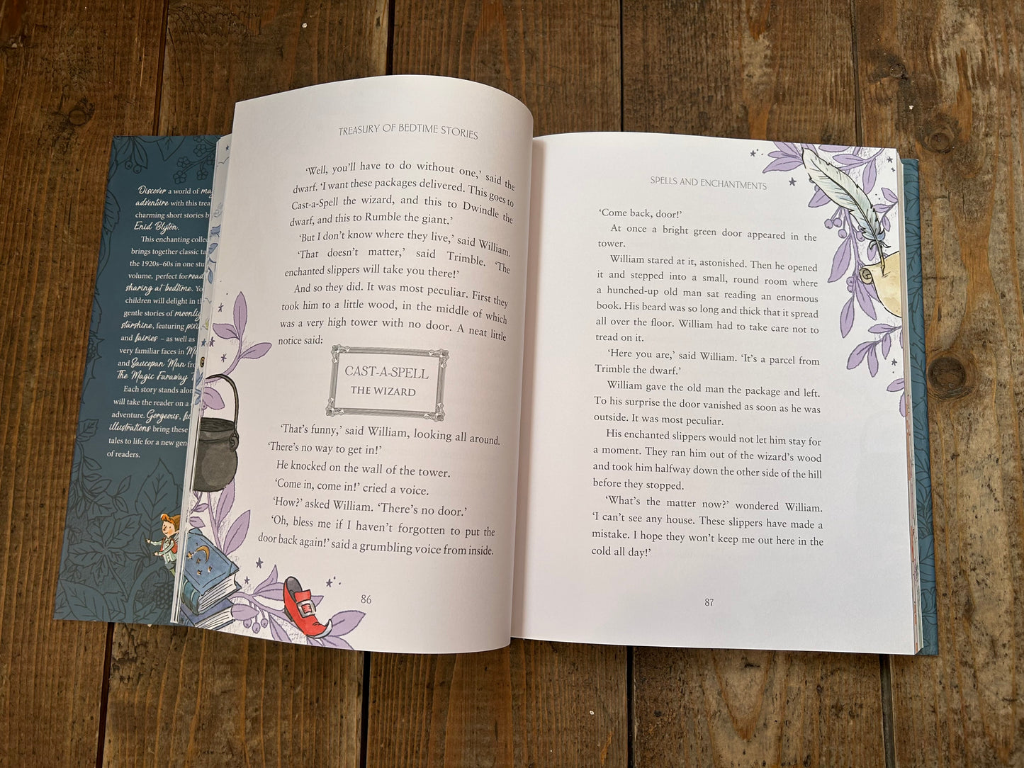 Treasury of bedtime stories by Enid Blyton