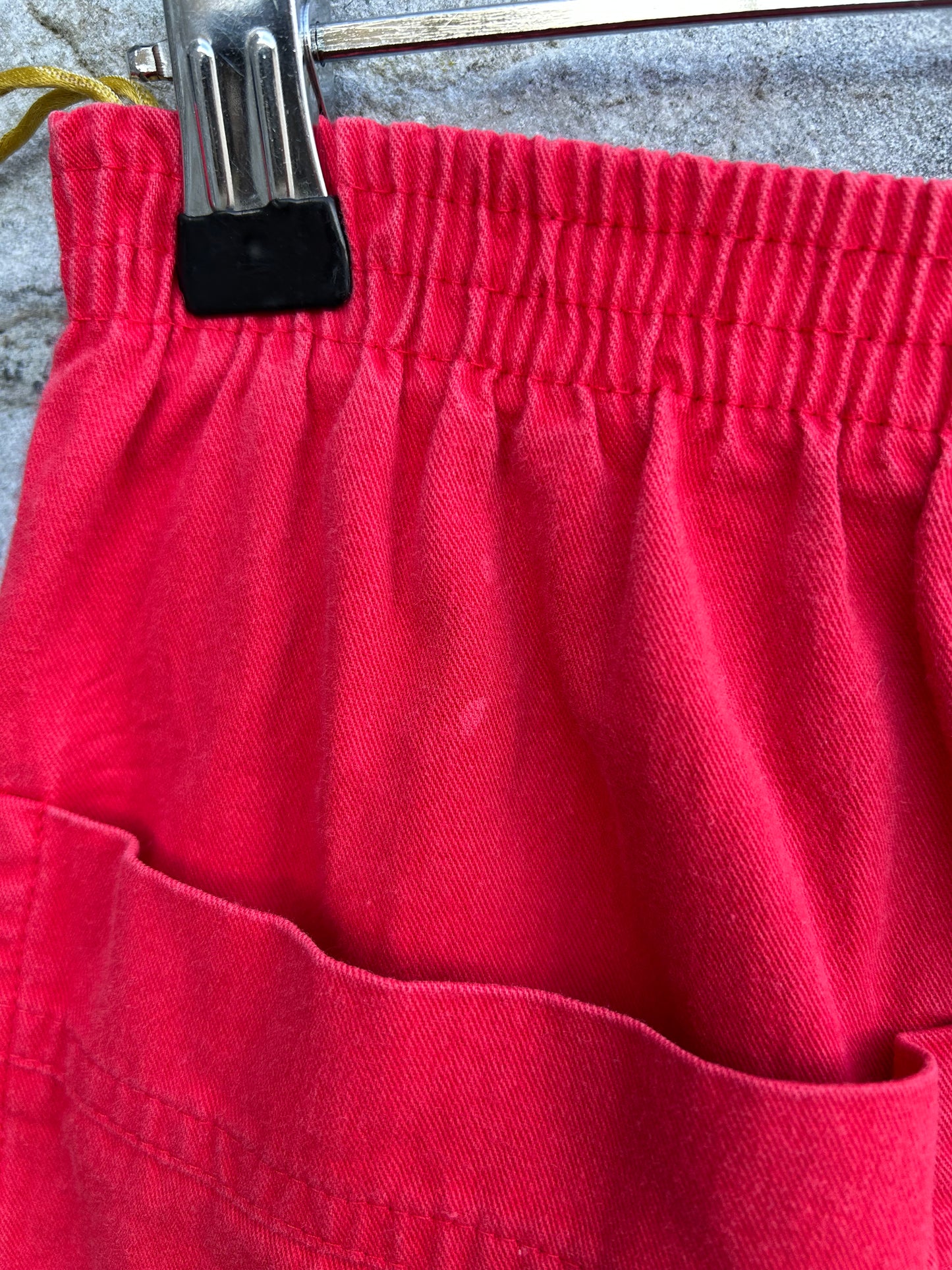 90s red skirt 11-12y (146-152cm)