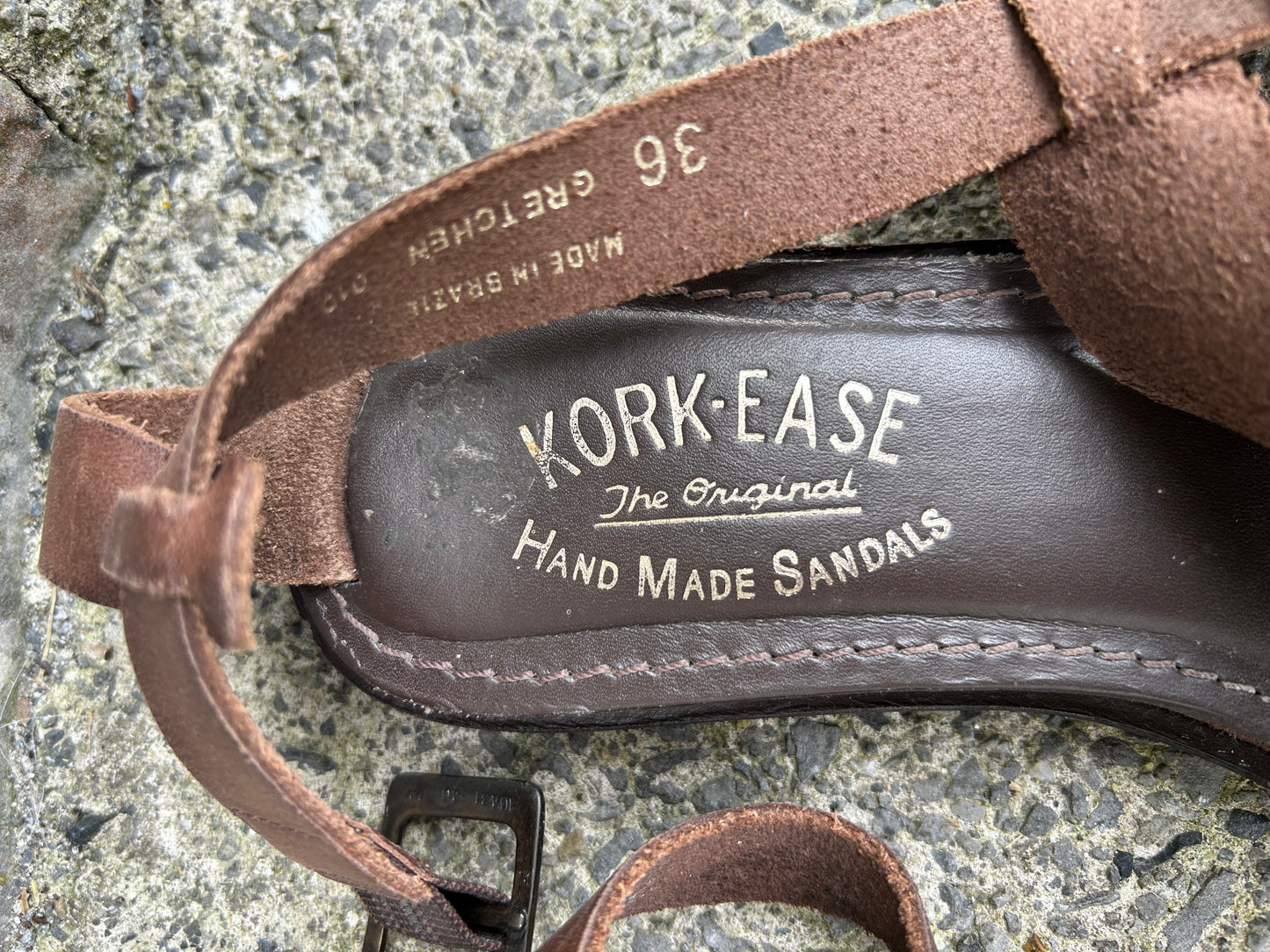 Brown sandals uk 3 (eu 36)