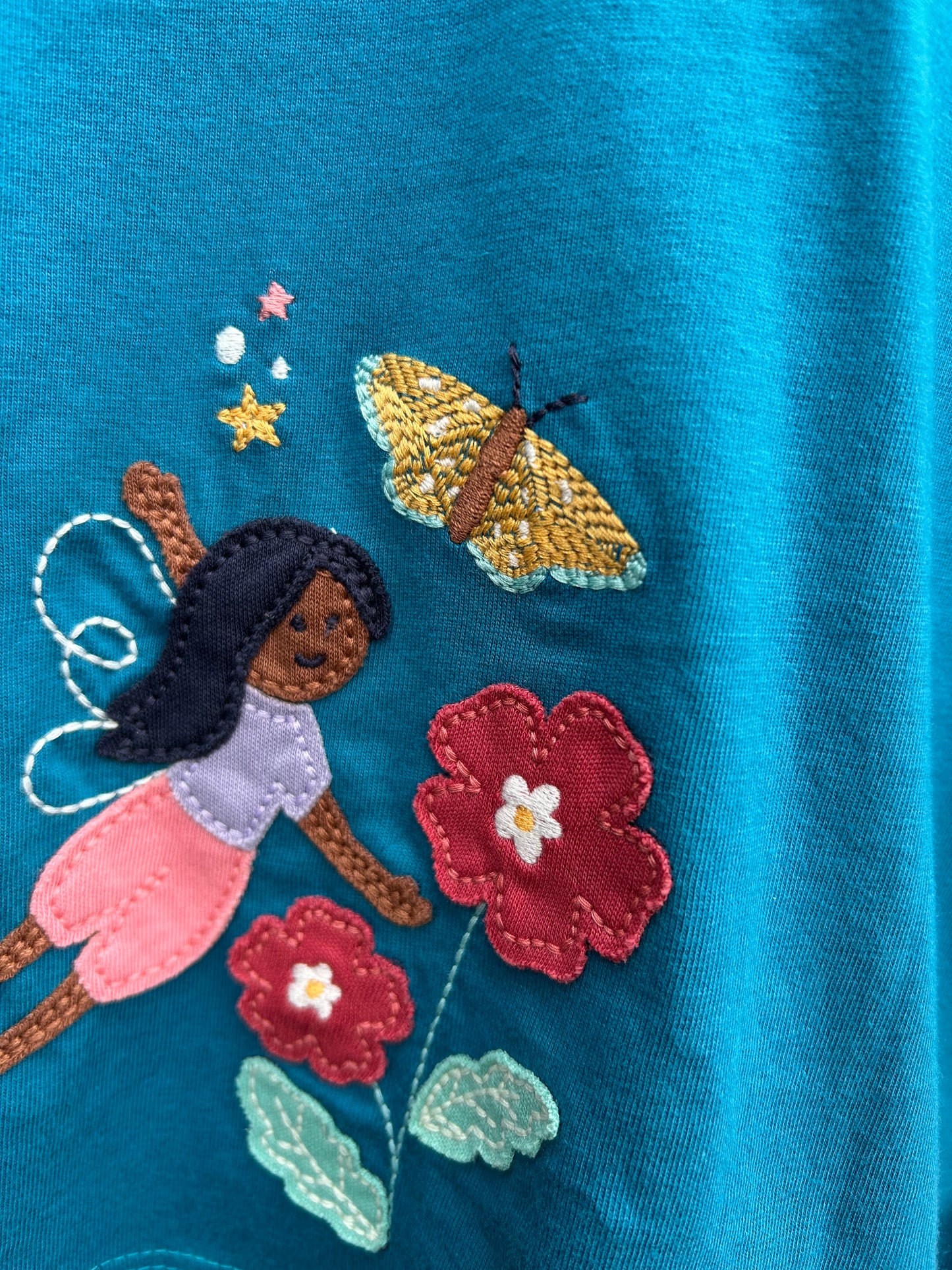 Fairy blue top 9-12m (74-80cm)