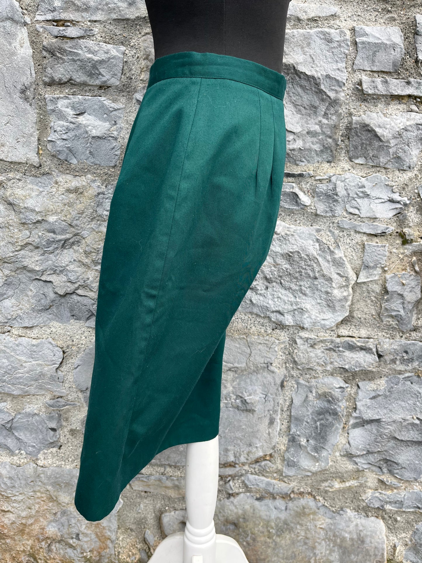 90s green skirt uk 10