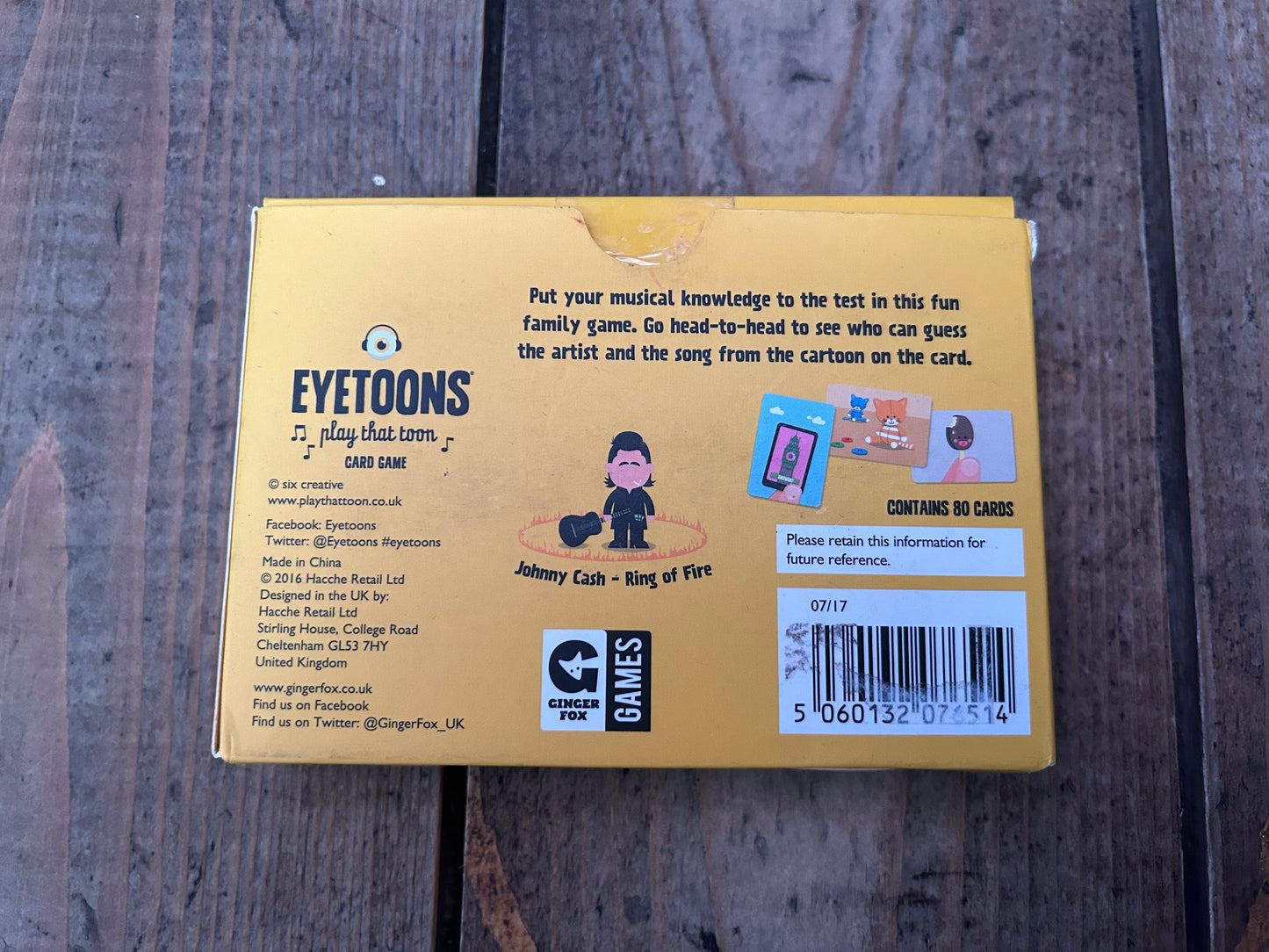 Eyetoons game