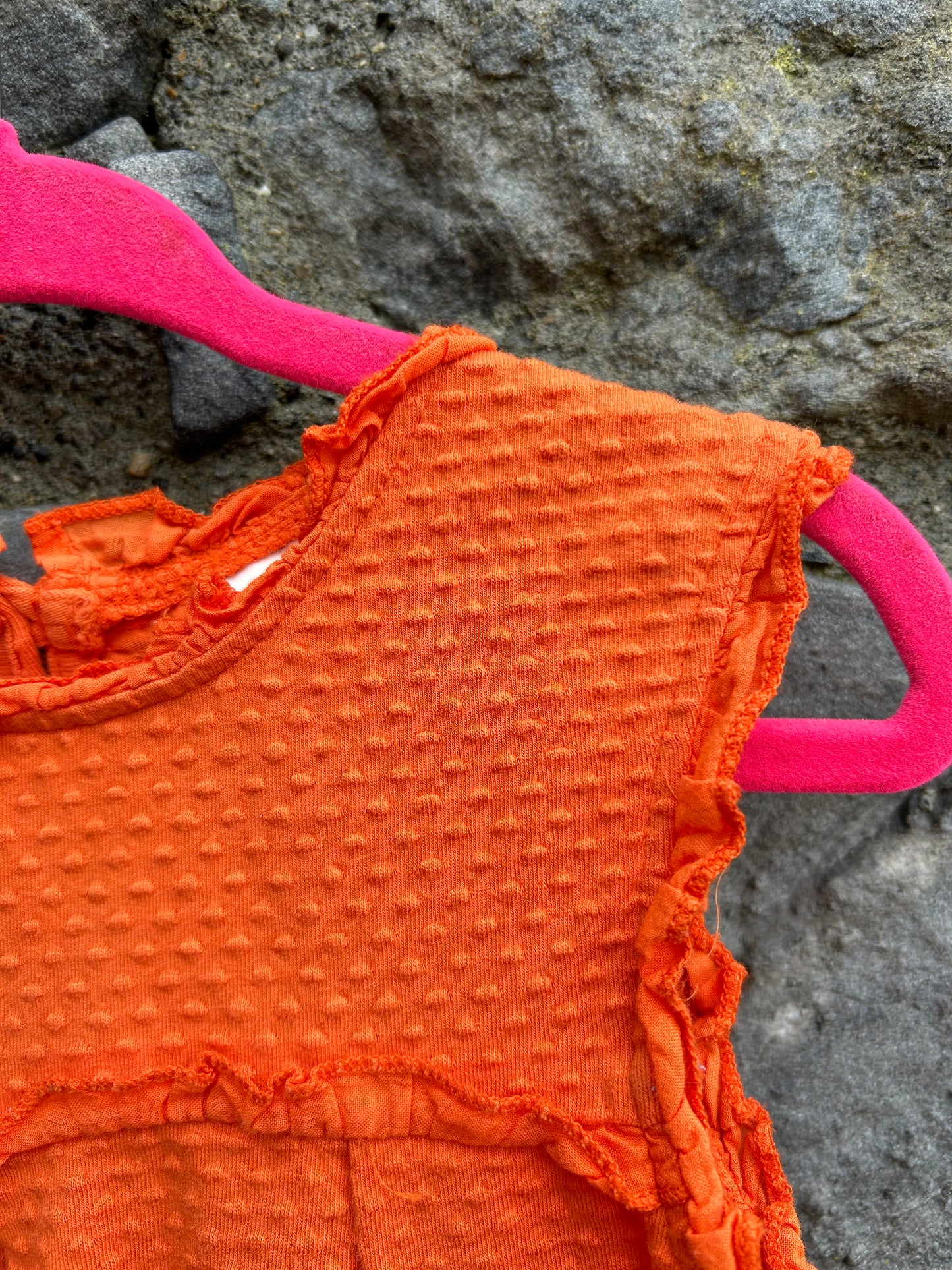 Orange dress 2-3y (92-98cm)