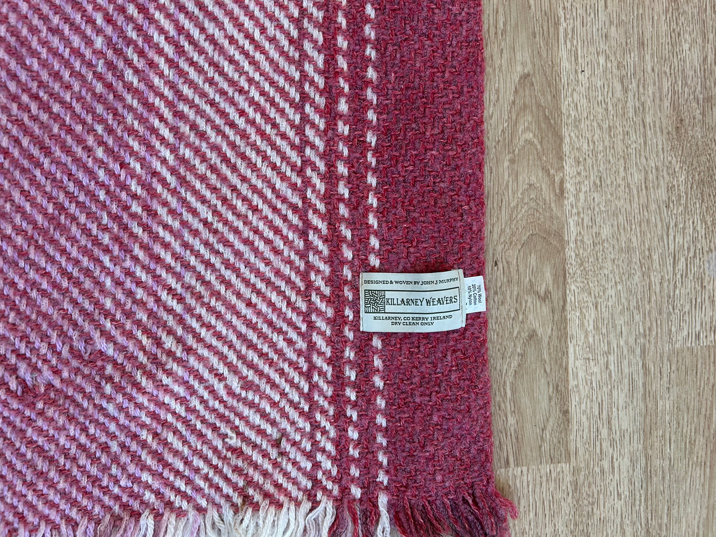 Pink scarf