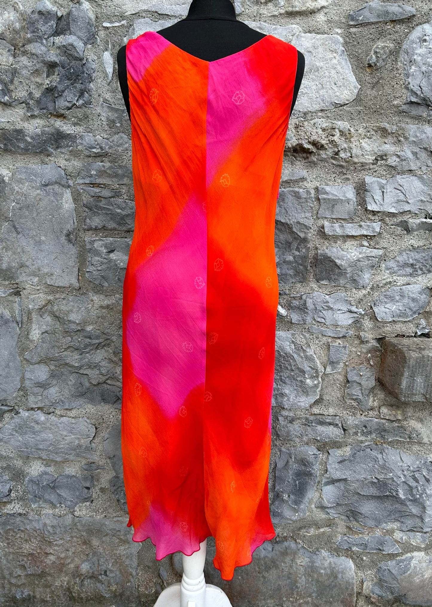 Y2K Red&pink dress uk 12