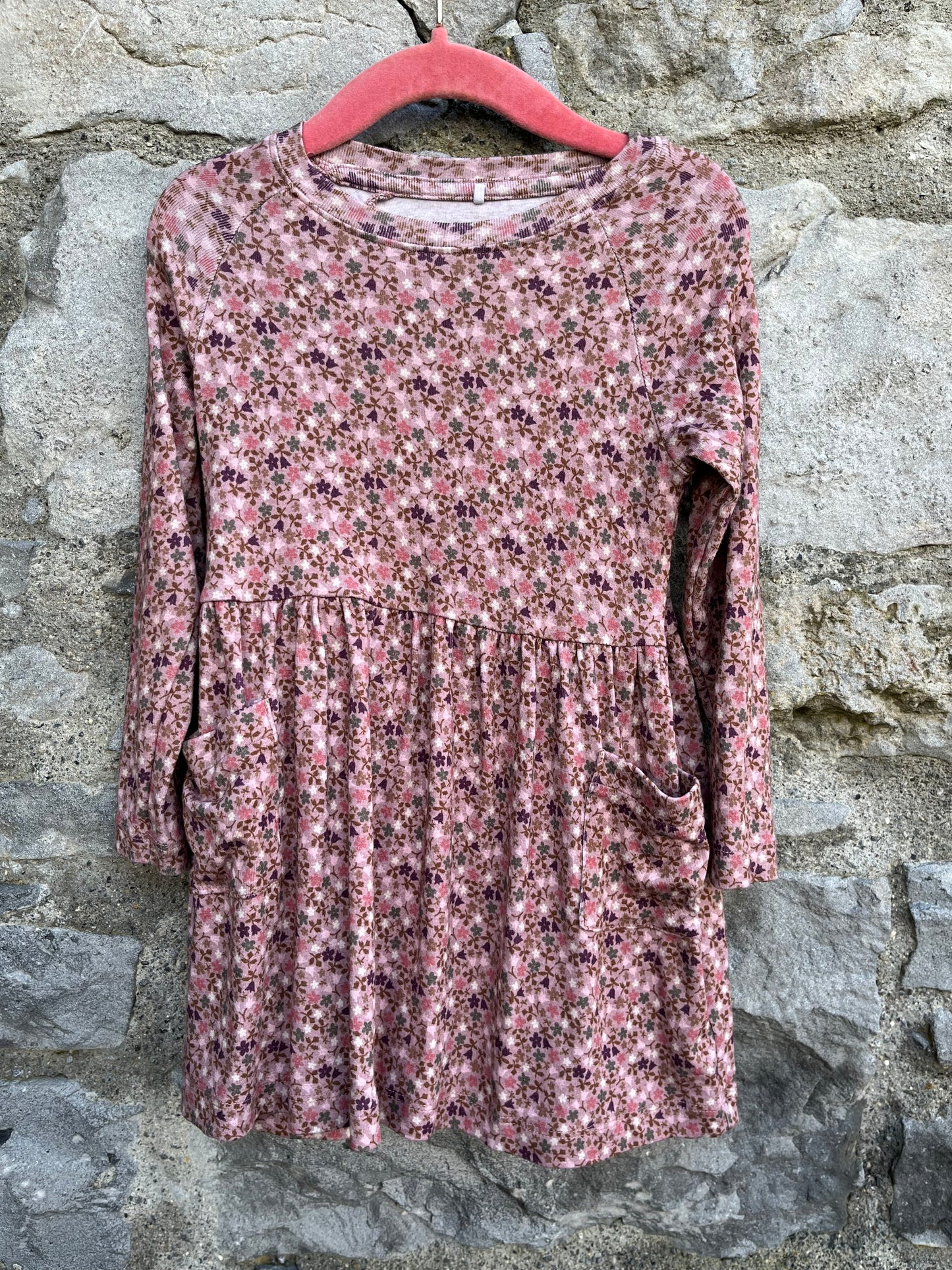 Pink floral top 18-24m (86-92cm)