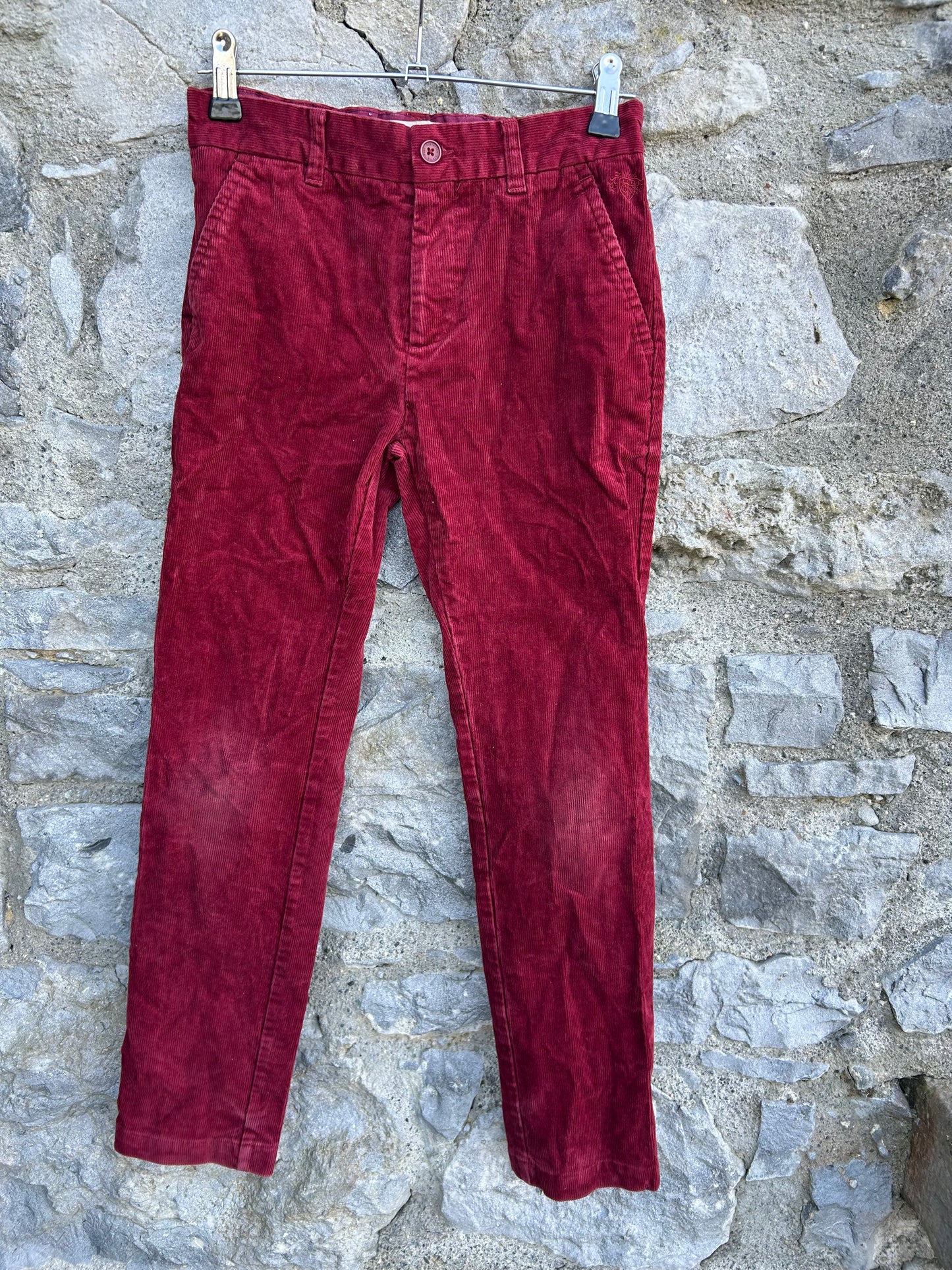 Maroon cords 9-10y (134-140cm)