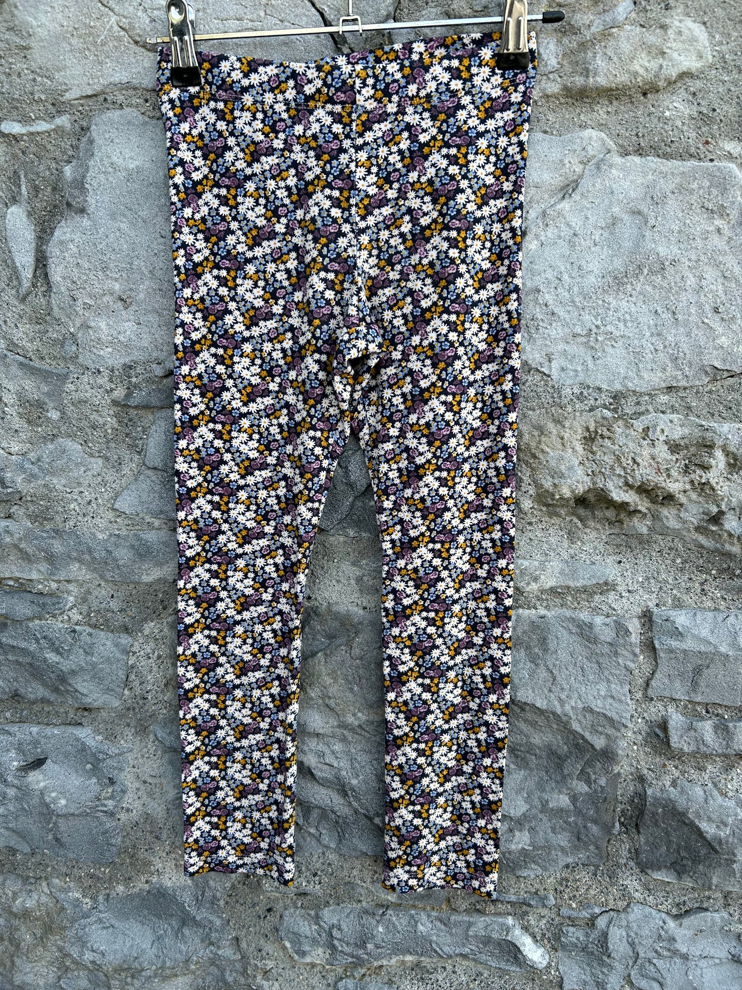 Floral leggings 6y (116cm)