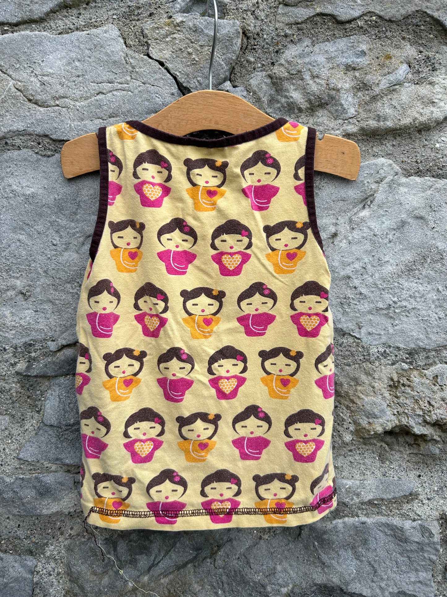 Japanese dolls tank top 3y (98cm)