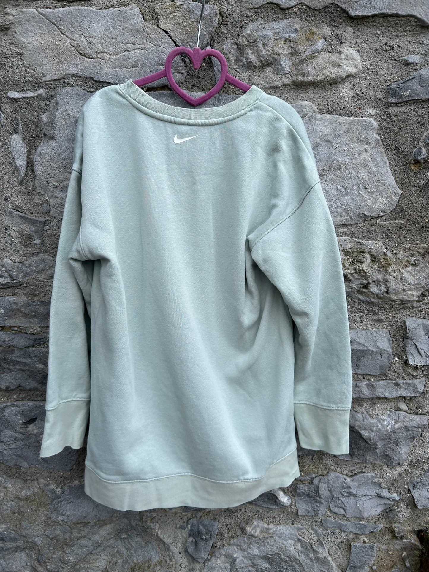 Pistachio long sweatshirt 8-9y (128-134cm)