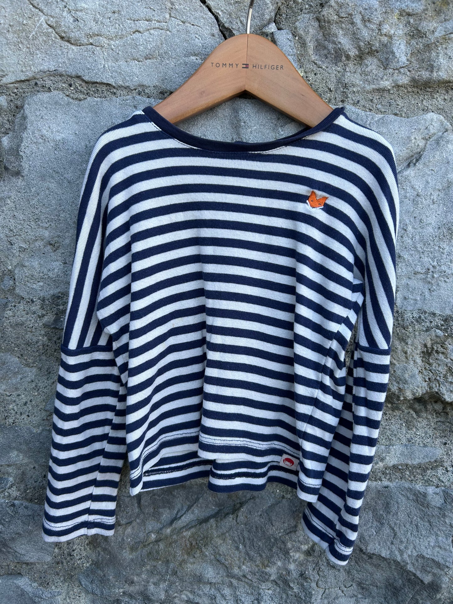 Black&white stripy top 18-24m (86-92cm)