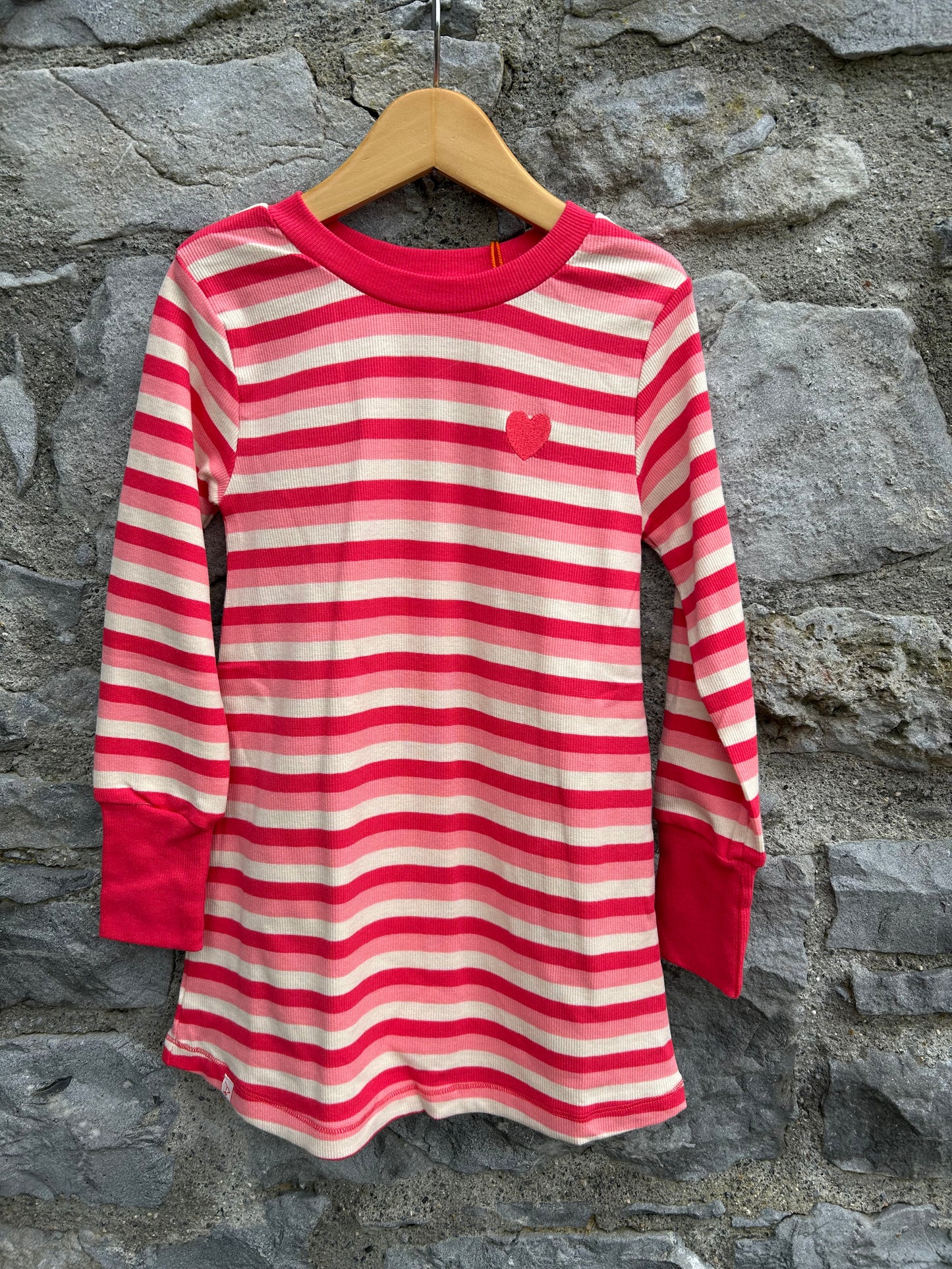 Strawberry stripes school dress 2-3y (92-98cm)