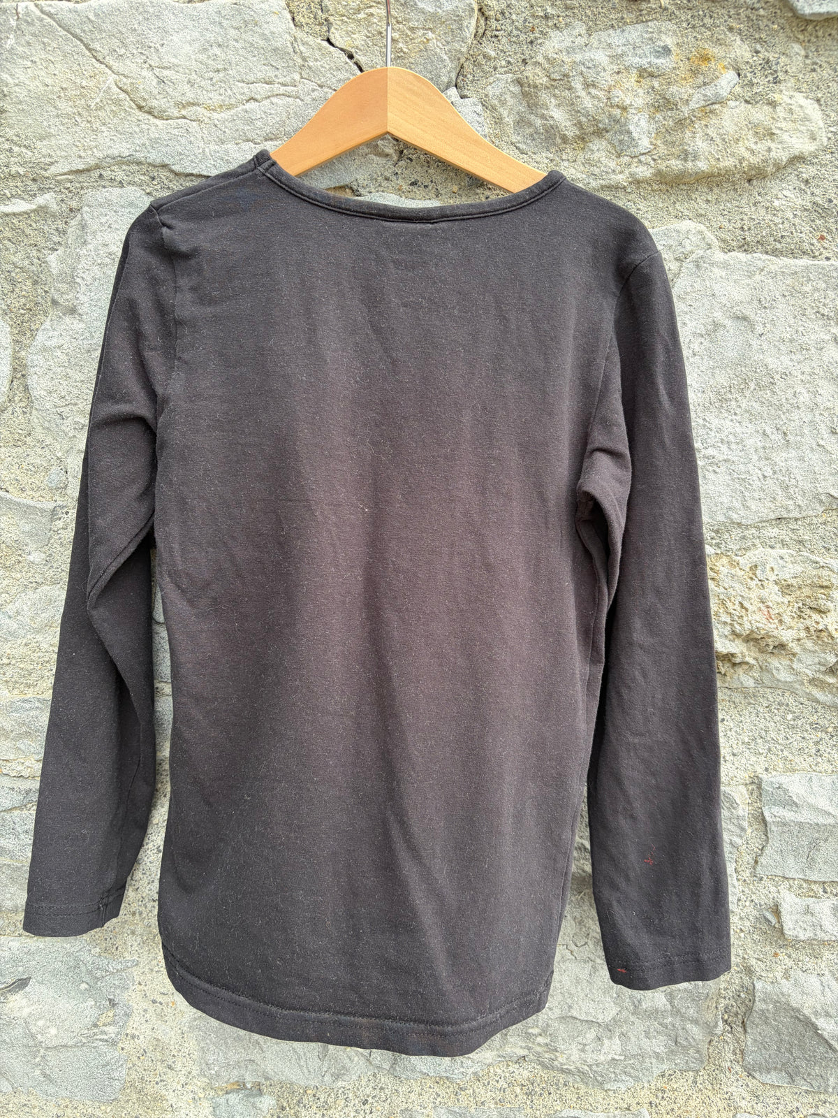 Black top 7-8y (122-128cm)