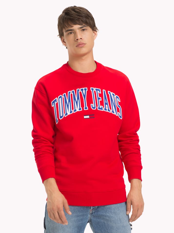 Tommy classics Logo Red sweatshirt uk 14-16