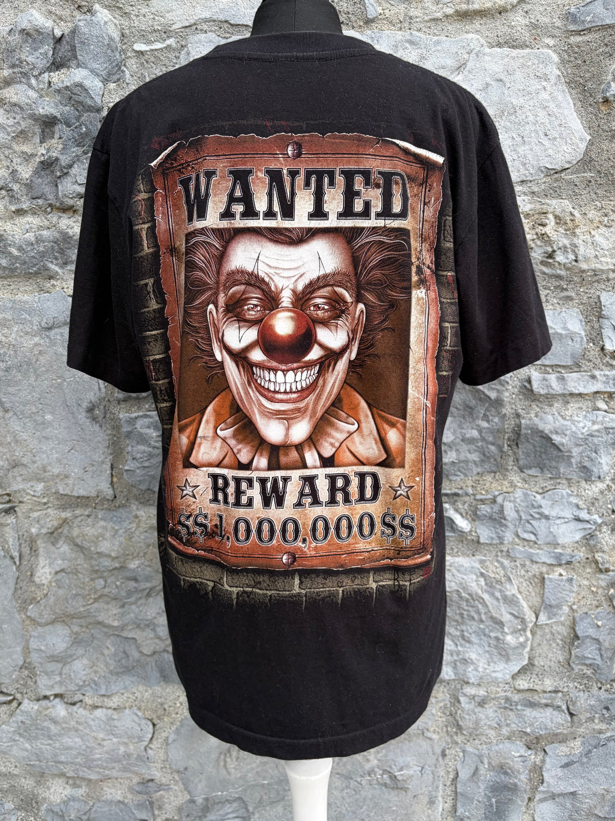 Wanted Jocker black t-shirt Medium