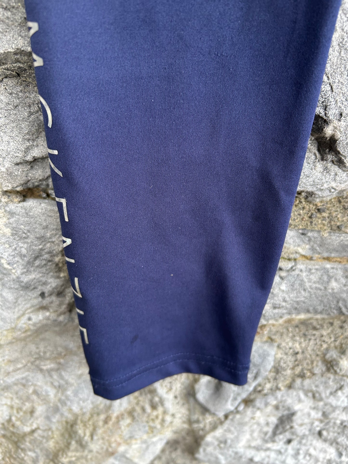 7/8 Navy leggings 10-11y (140-146cm)