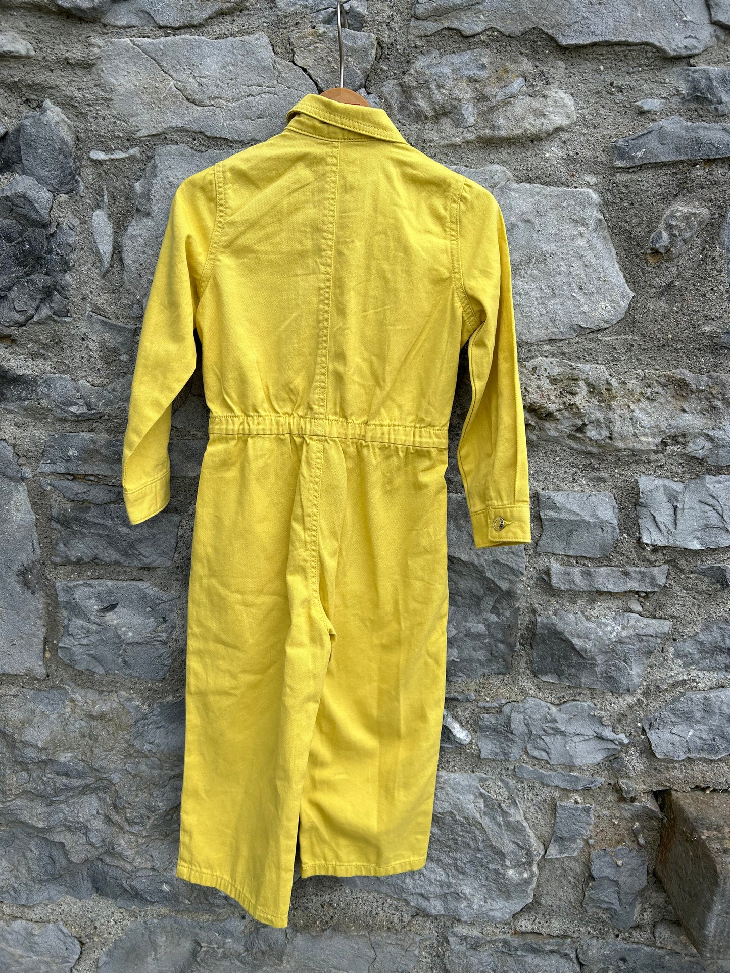 Yellow boiler suit 4-5y (104-110cm)