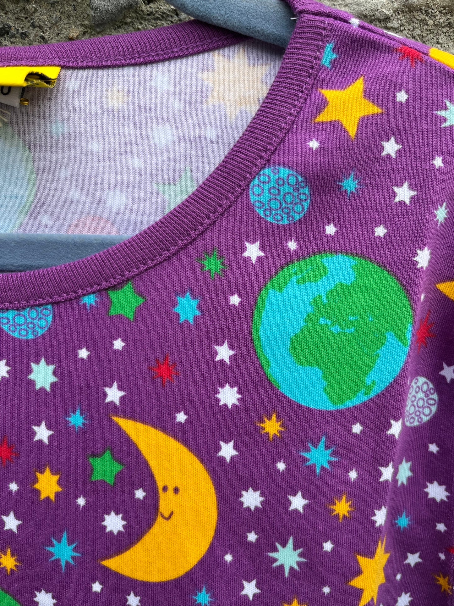 Purple Mother Earth top 10y (140cm)