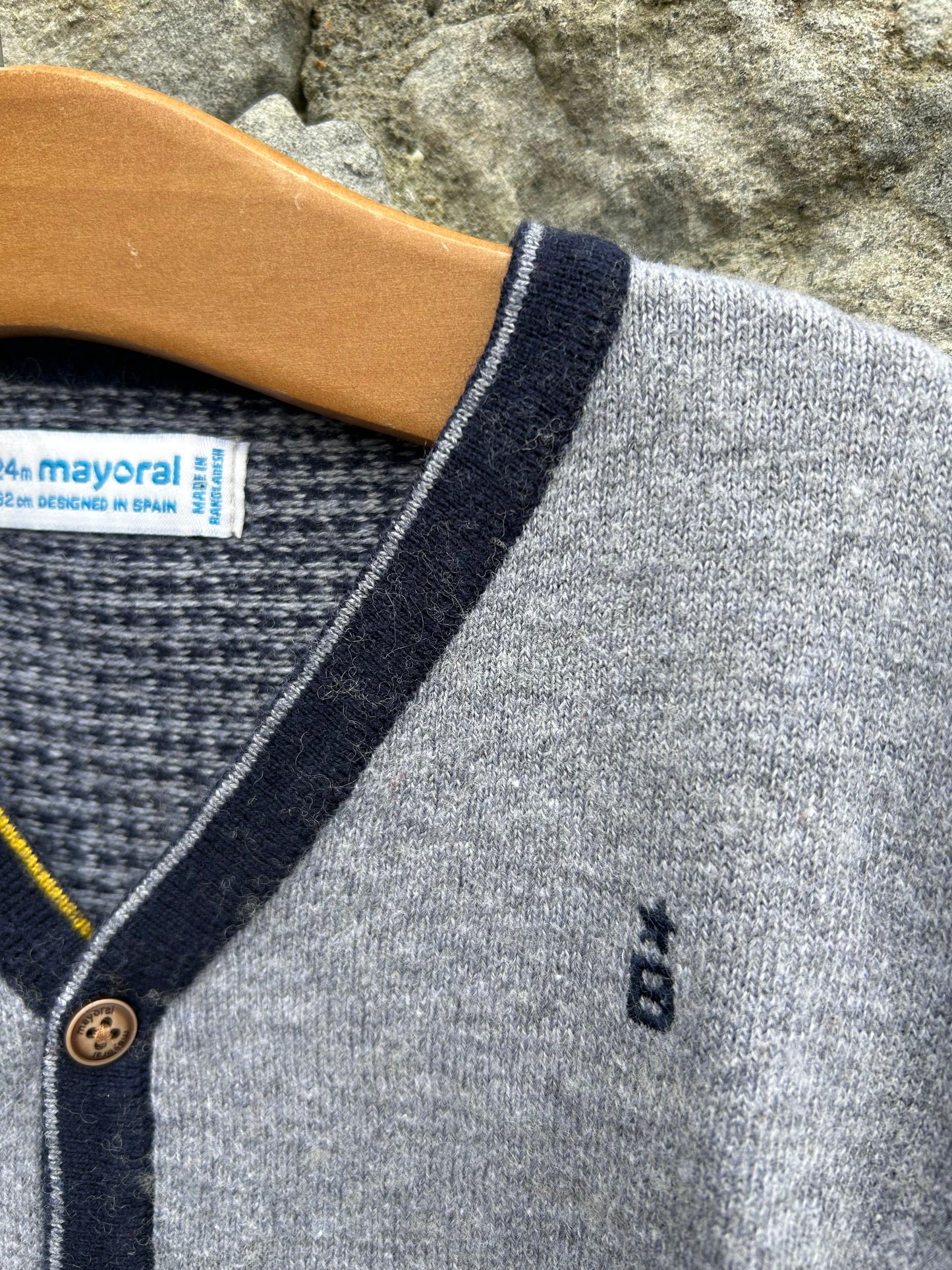 Grey cardigan 18-24m (86-92cm)