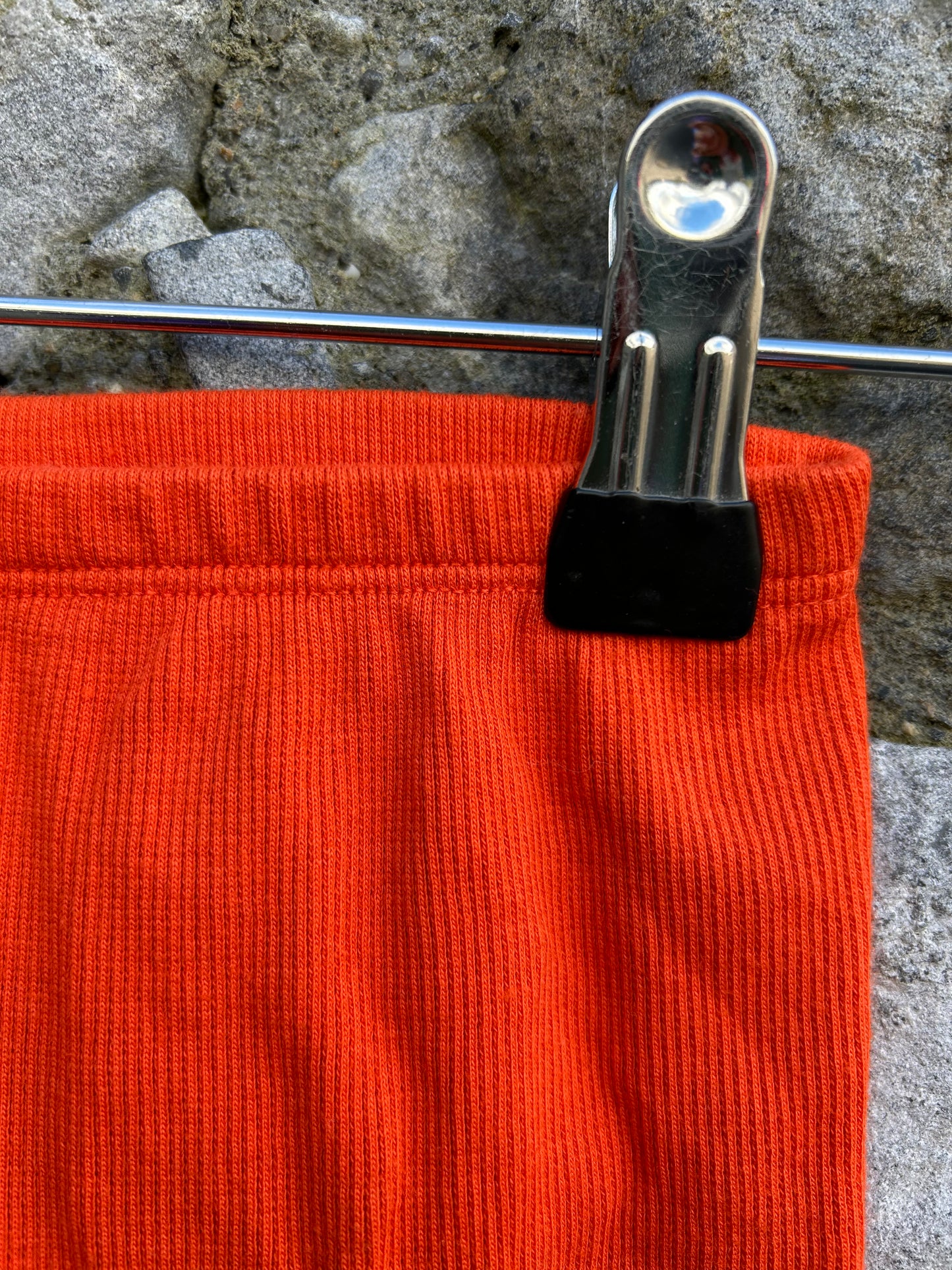 Orange cropped leggings 12-18m (80-86cm)