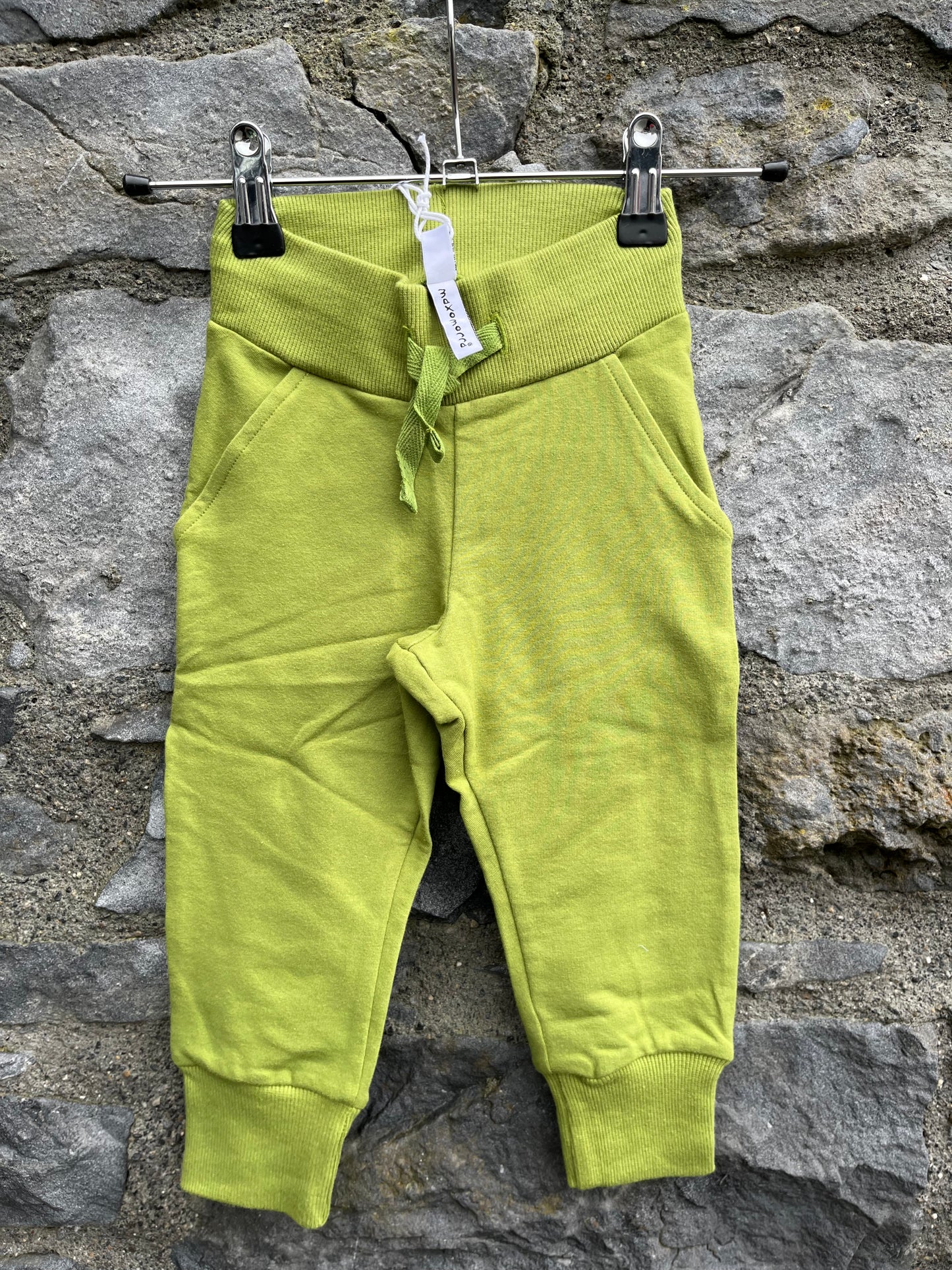 Green pants 9-12m (74-80cm)