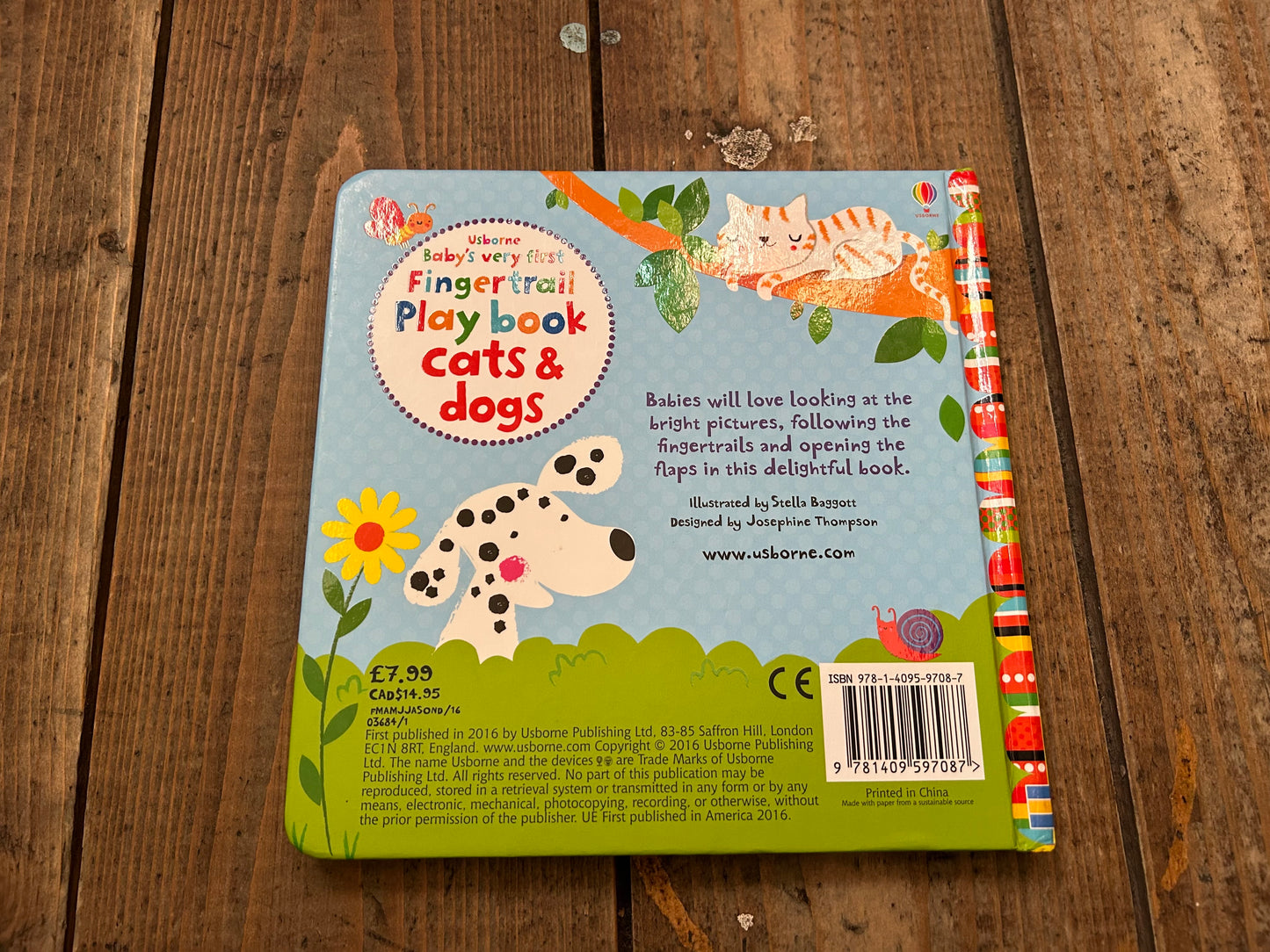 Finger trail playbook cats&dogs