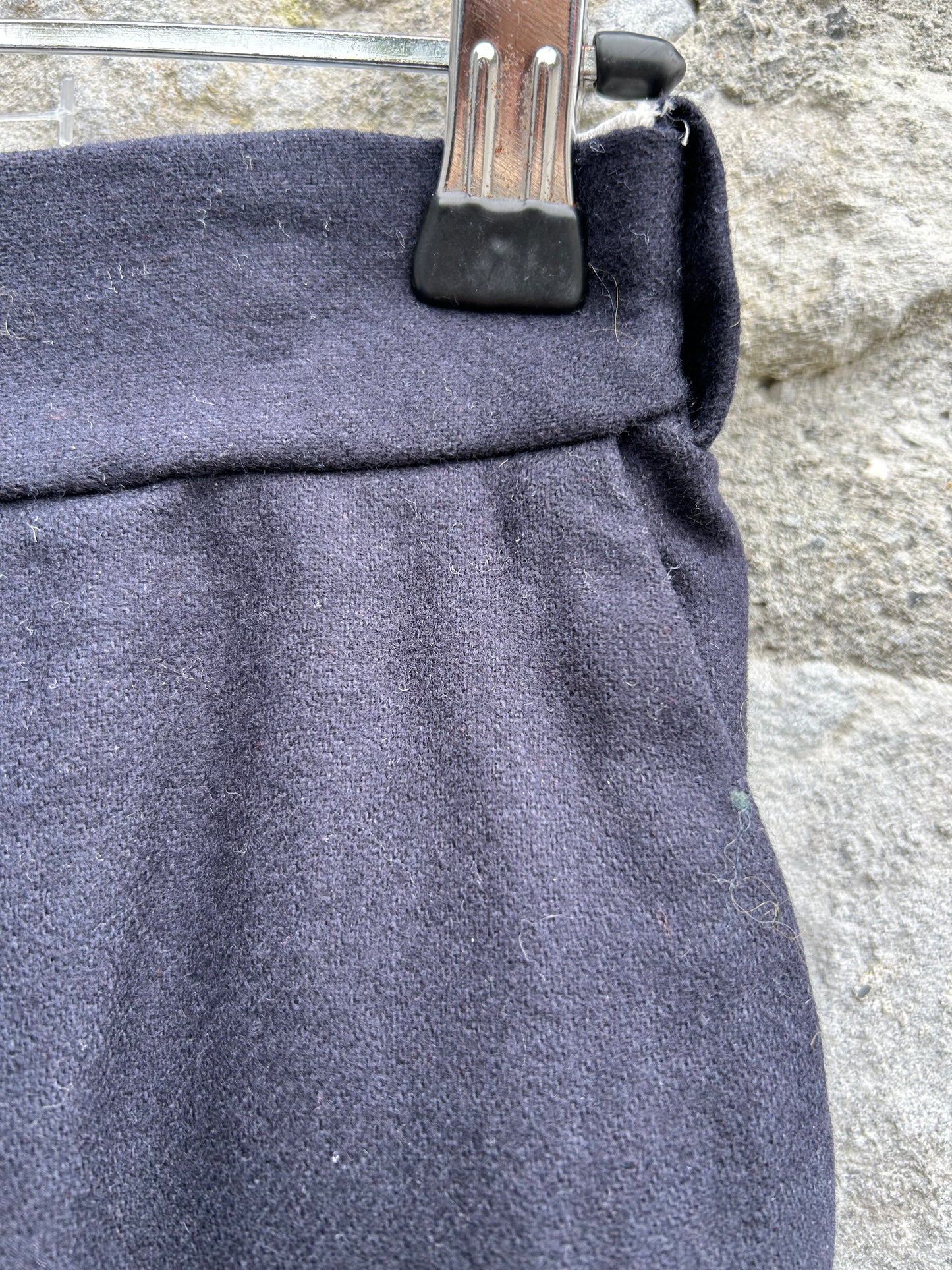 Black woolly pants uk 12