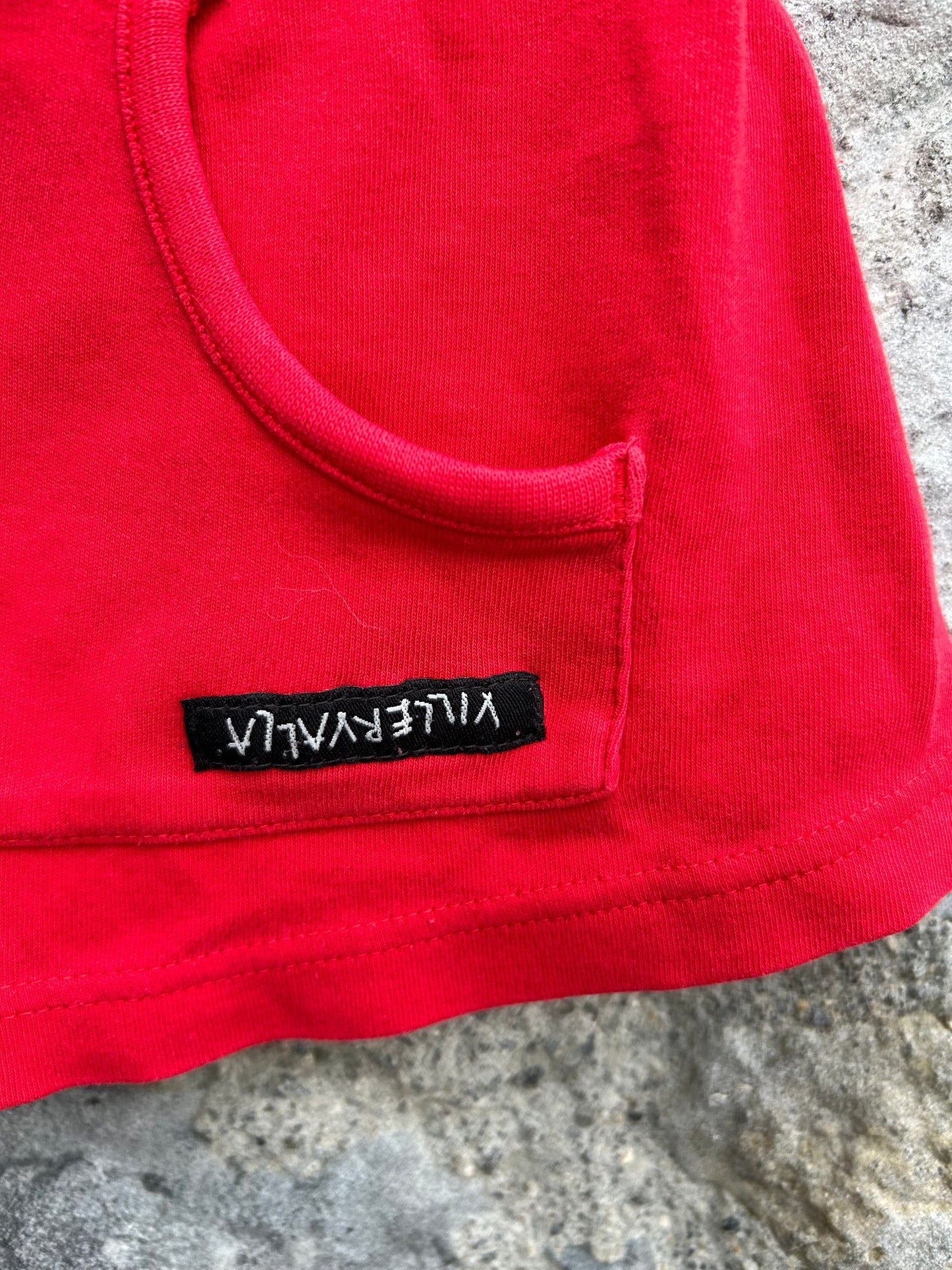 Red mini skirt 2y (92cm)