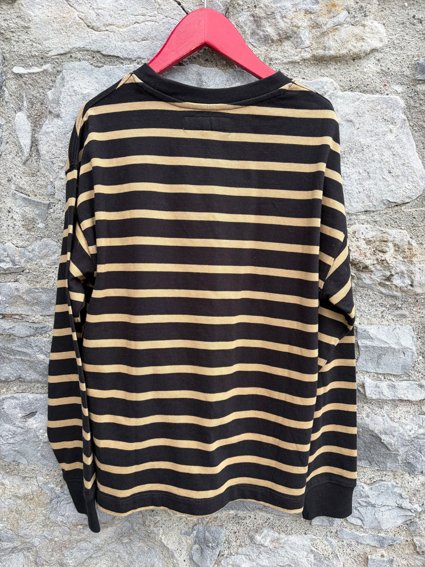 App.ep black&beige stripy top 11-12y (146-152cm)