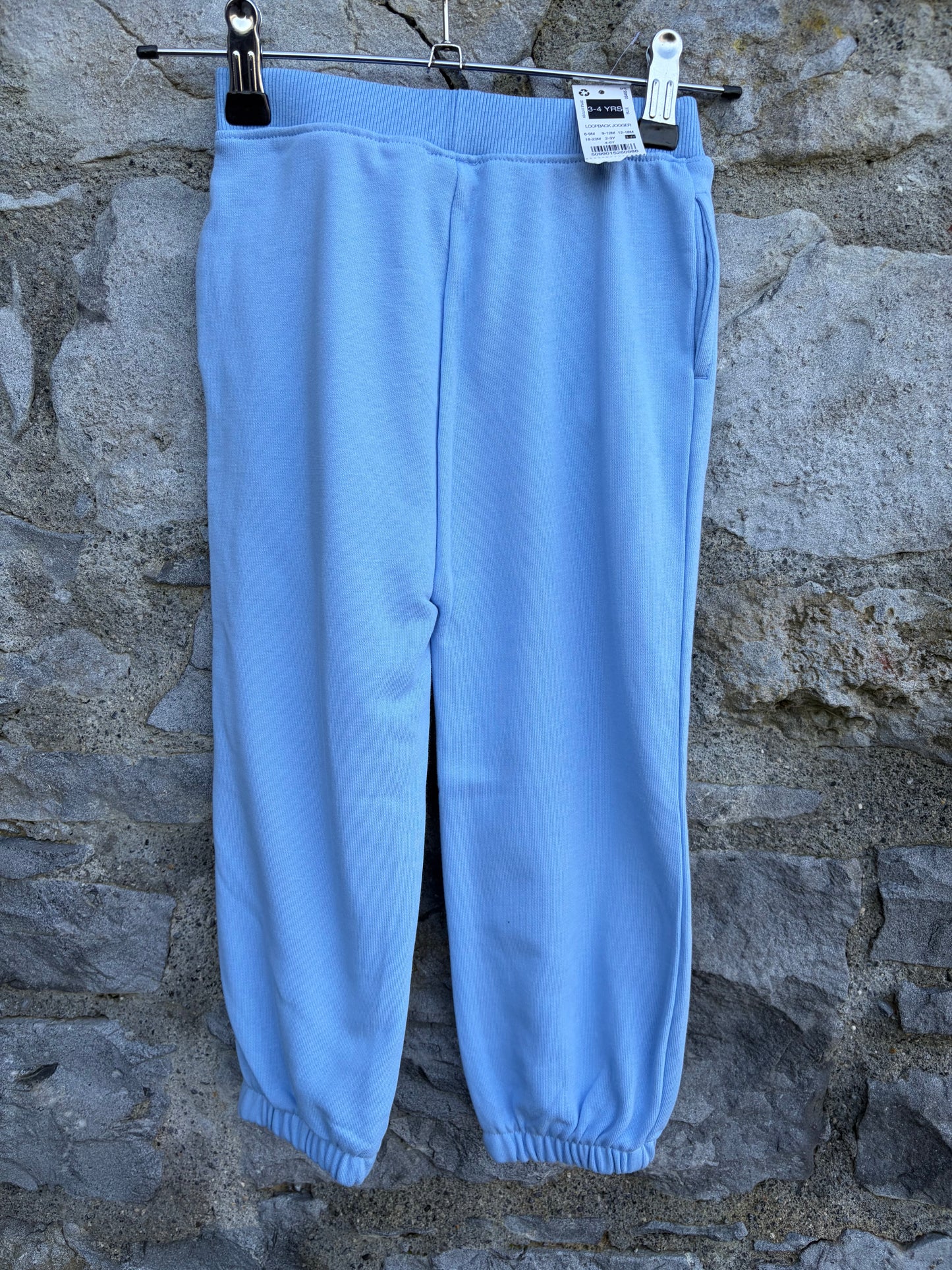 Summer blue sweat pants 3-4y (98-104cm)
