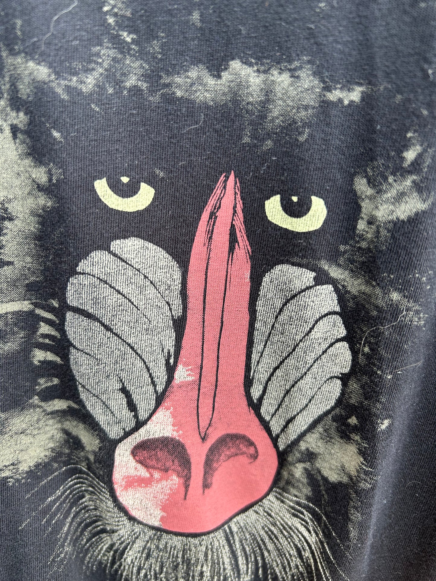 Monkey black T-shirt 3-4y (98-104cm)