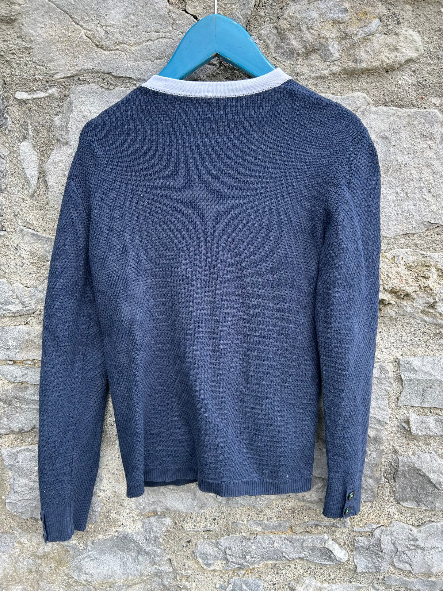 Navy cardigan 9-10y (134-140cm)