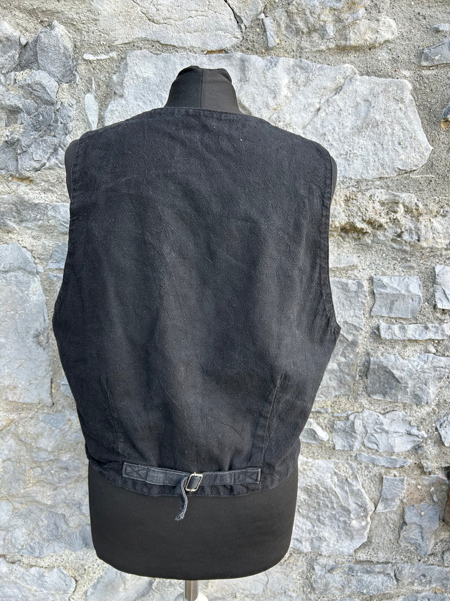 90s colourful waistcoat Medium