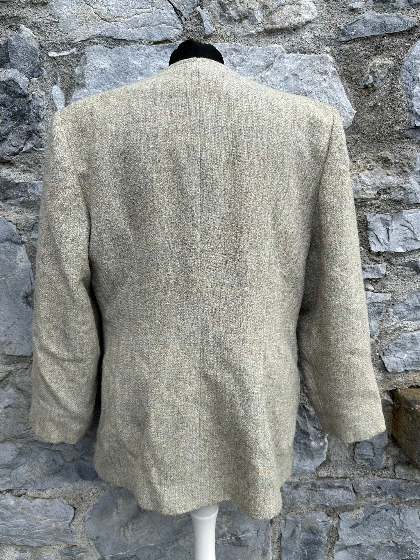 80s beige jacket uk 12-14