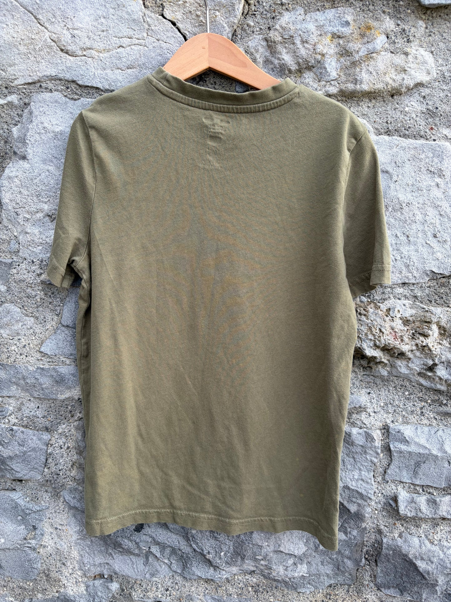 Giganotosaurus khaki t-shirt 8-9y (128-134cm)