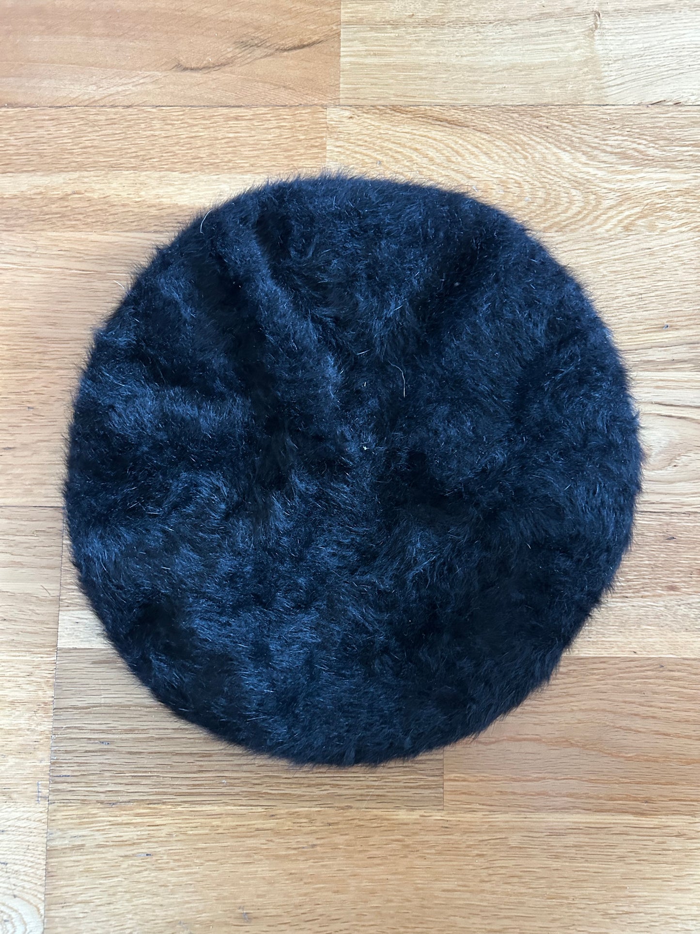 Black fury beret