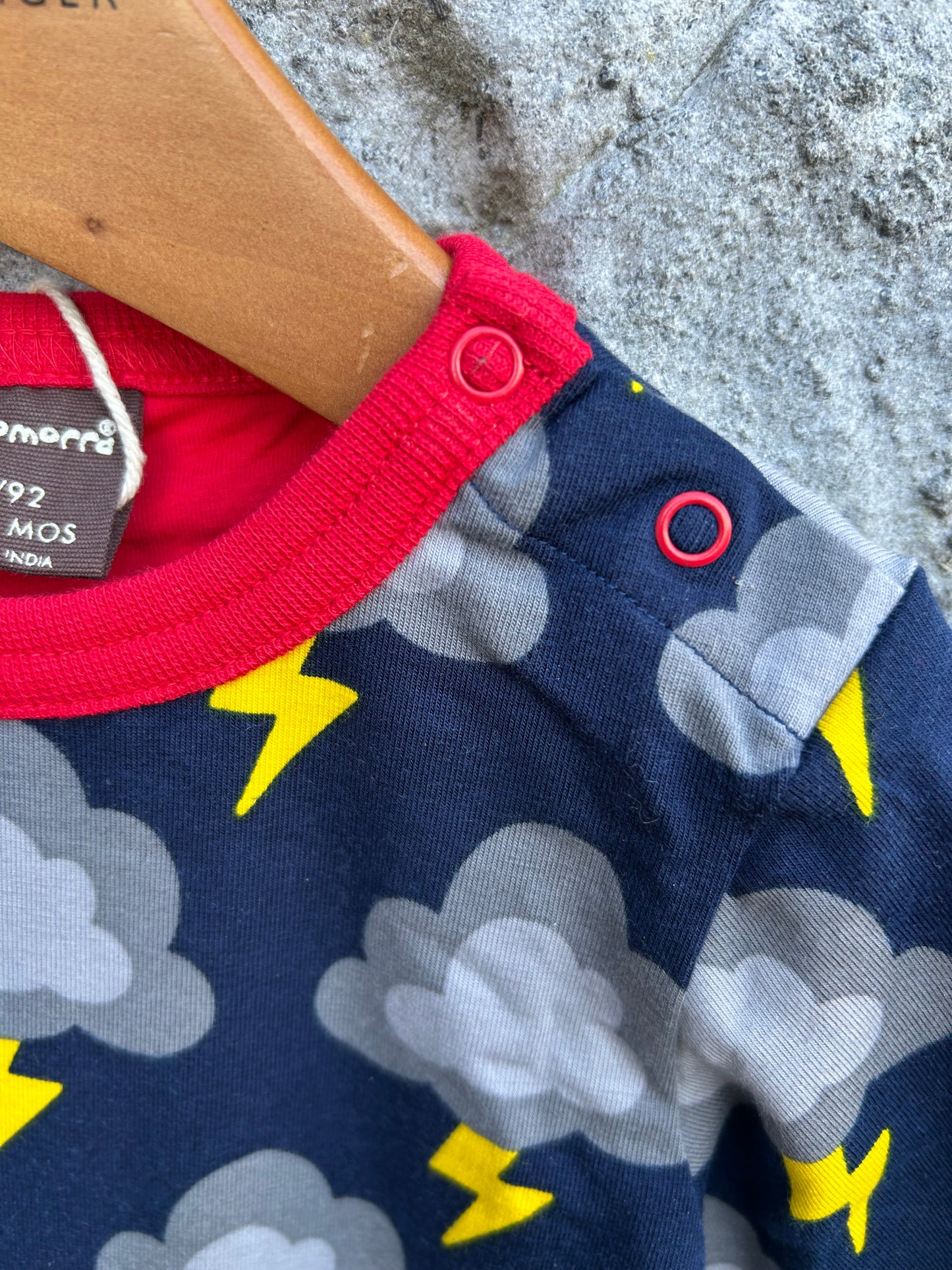 Classic lightning navy vest 18-24m (86-92cm)