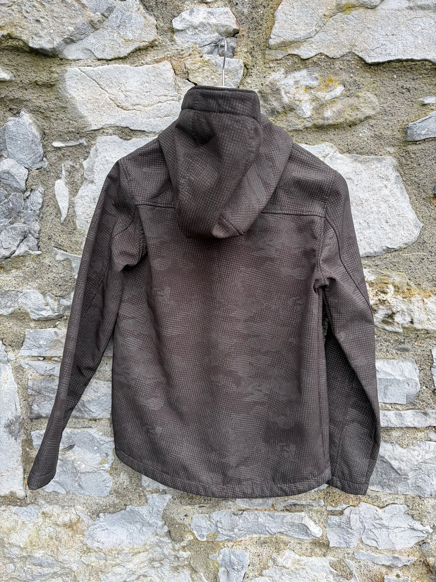 Grey soft shell jacket 9-10y (134-140cm)