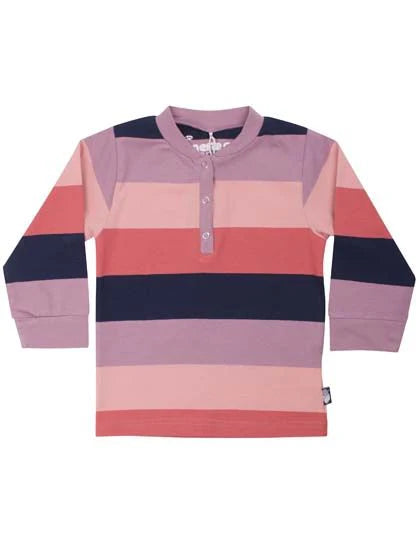 Pink stripy top 12-18m (80-86cm)