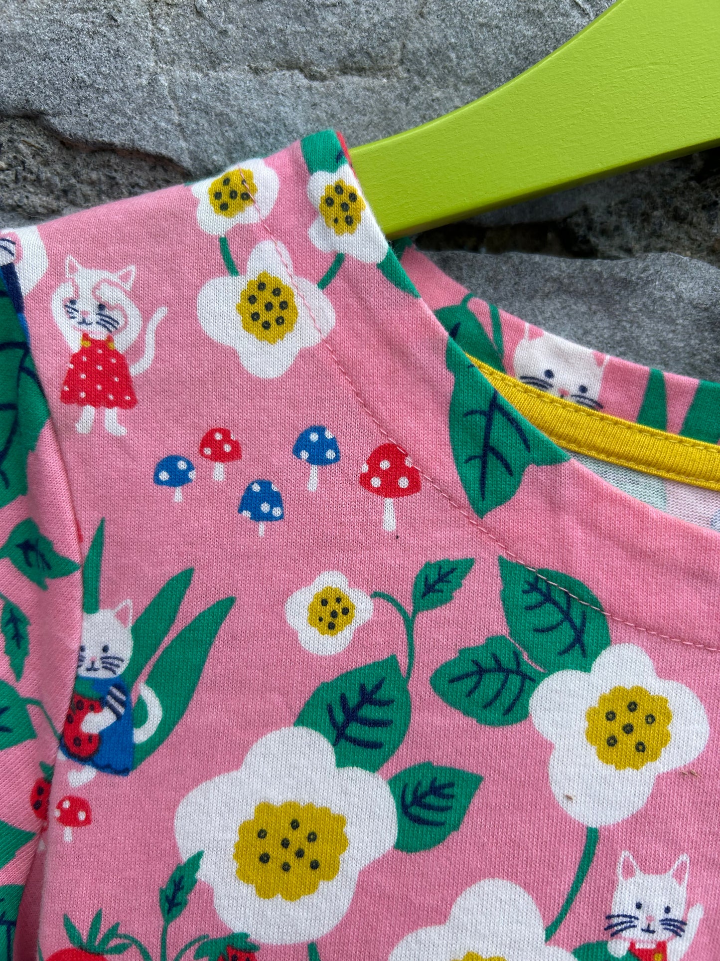Wild strawberries pink dress 7-8y (122-128cm)
