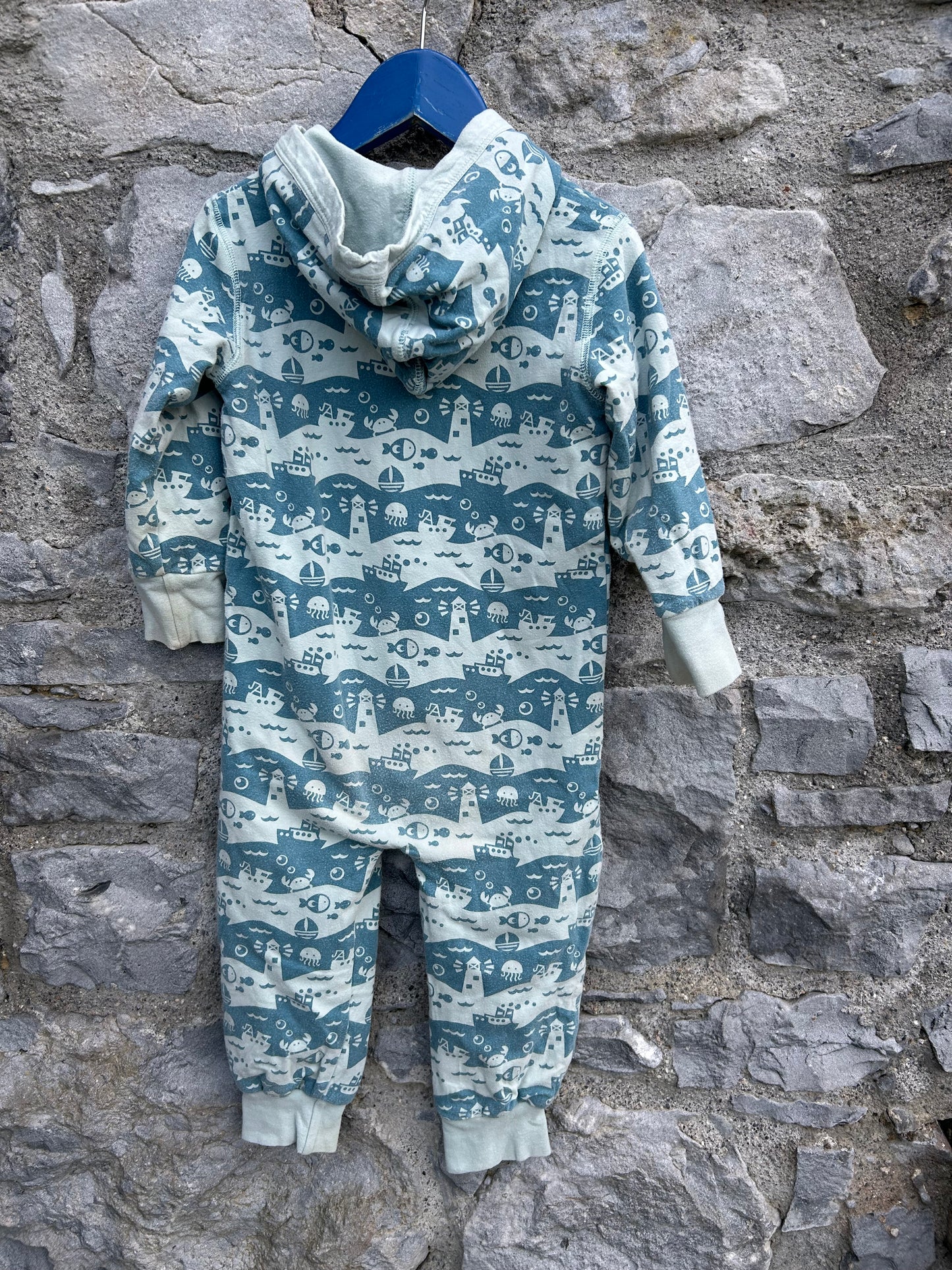 Green under the sea onesie 18-24m (86-92cm)