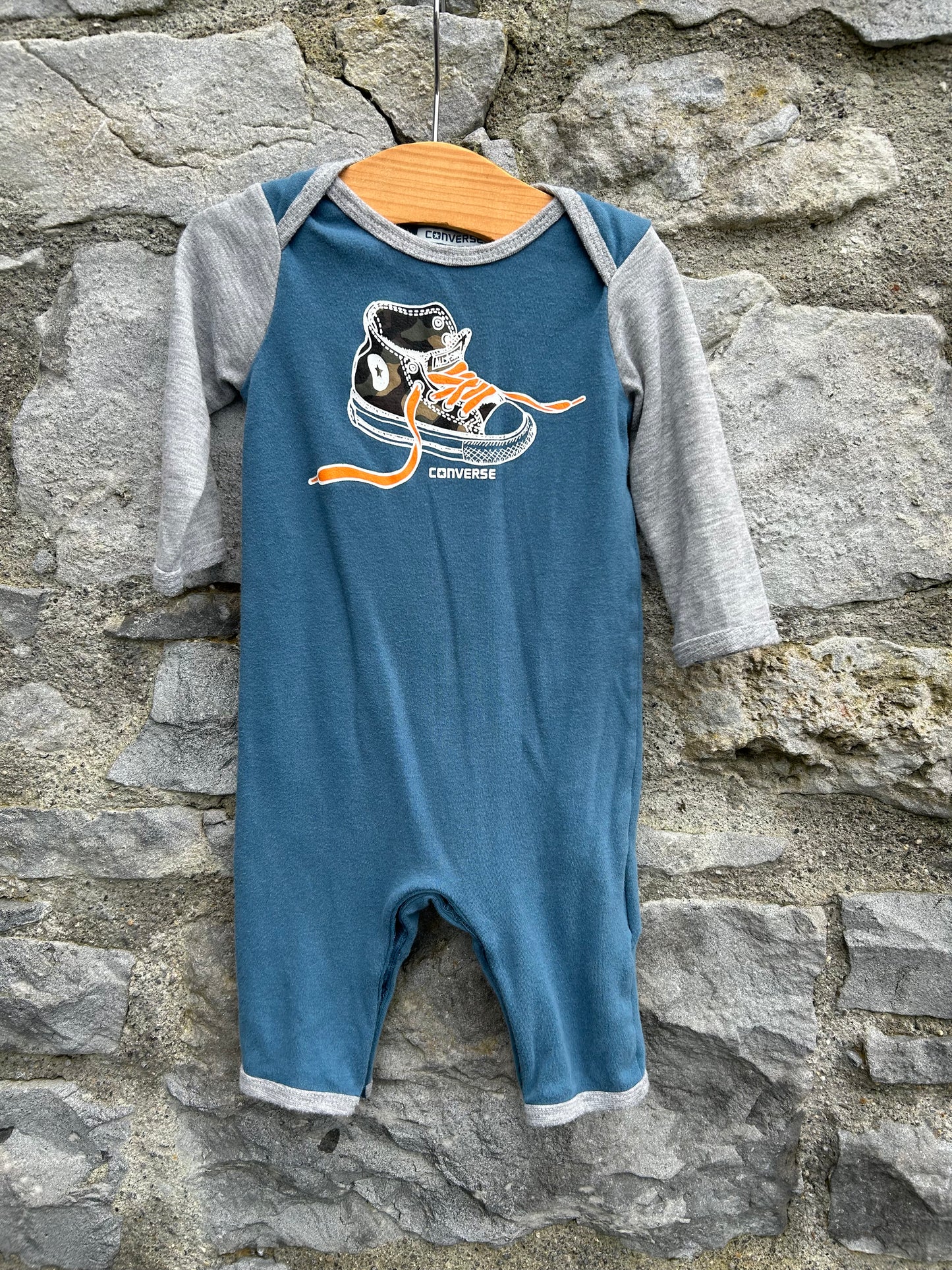 Converse petrol onesie 3-6m (62-68cm)