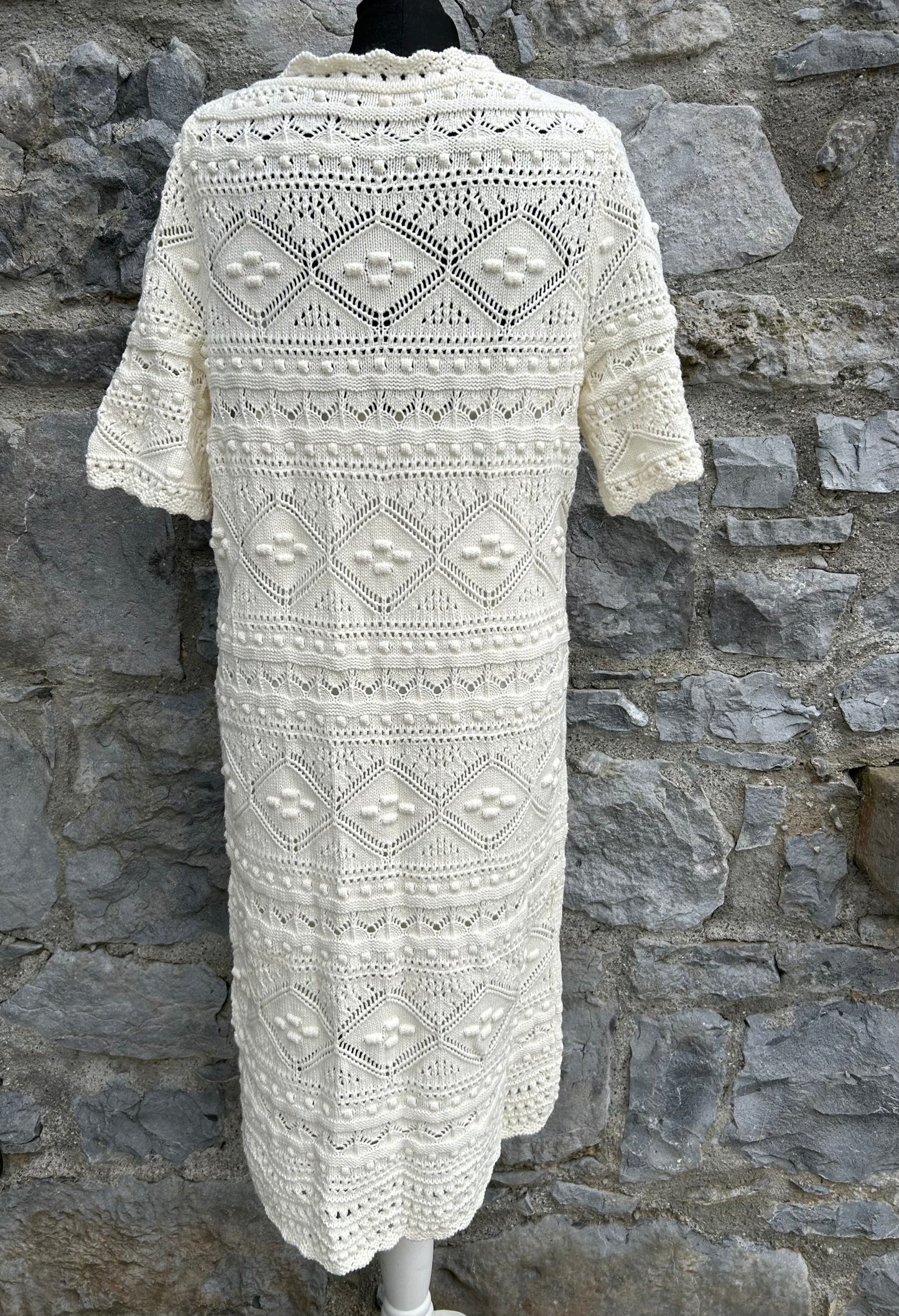 Claudia Textured Knitted Dress uk 12