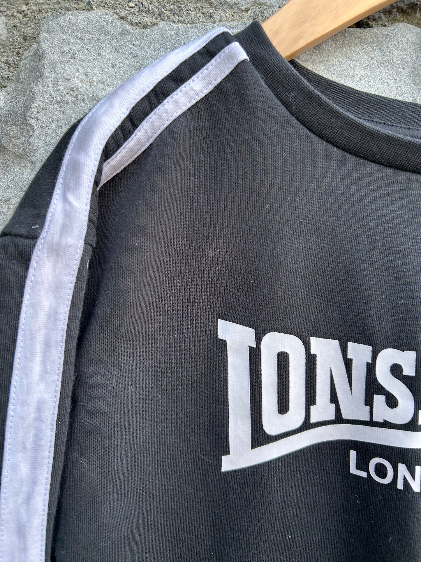 Black logo sweatshirt 11-12y (146-152cm)