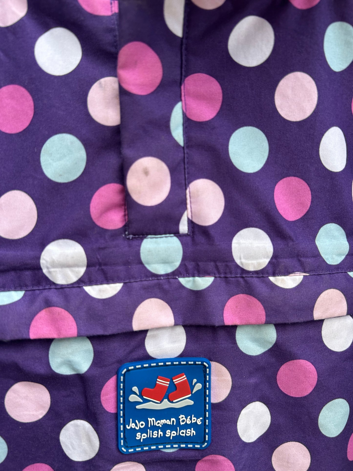 Mega dots purple jacket 2-3y (92-98cm)