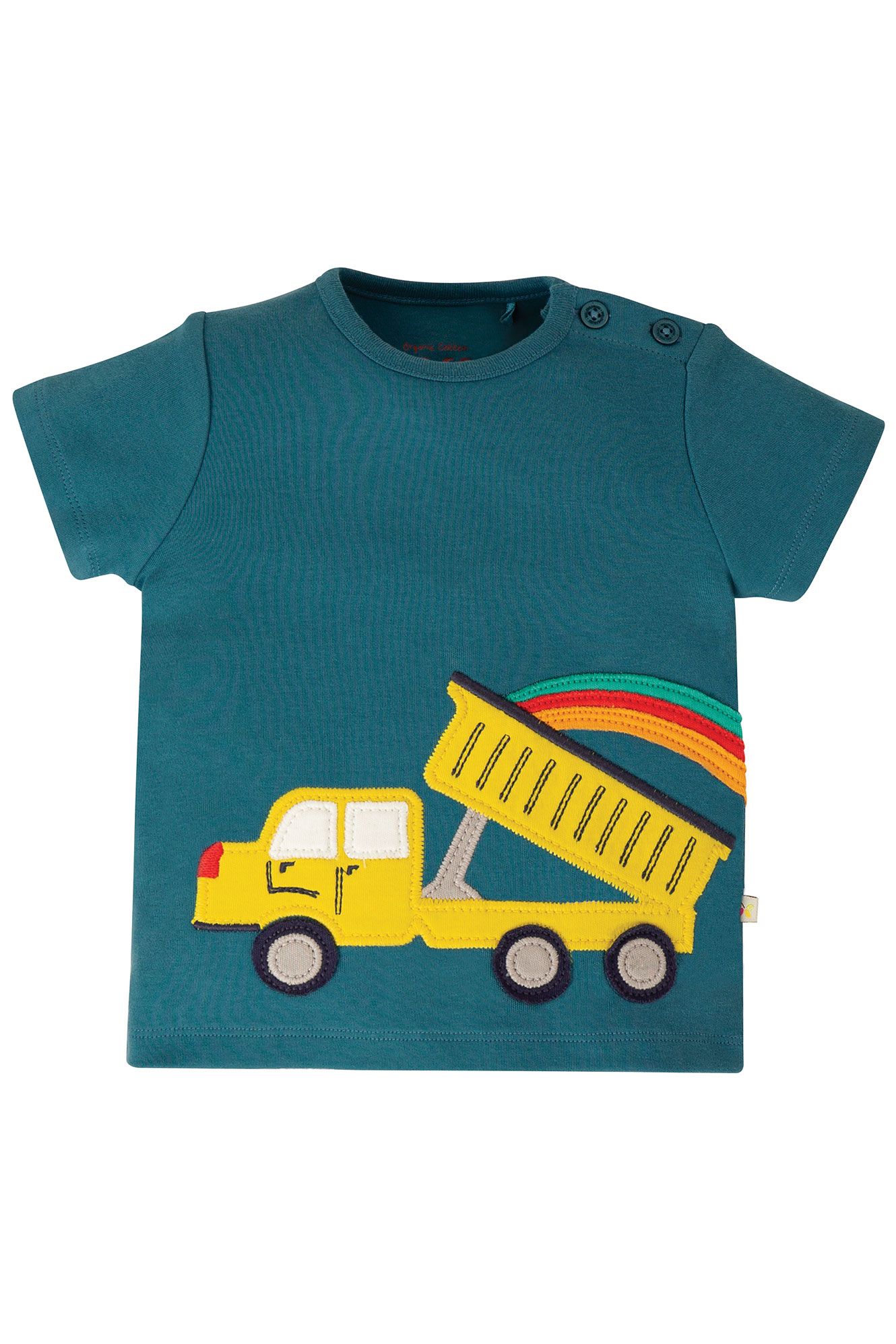 Rainbow truck blue T-shirt 3-6m (62-68cm)