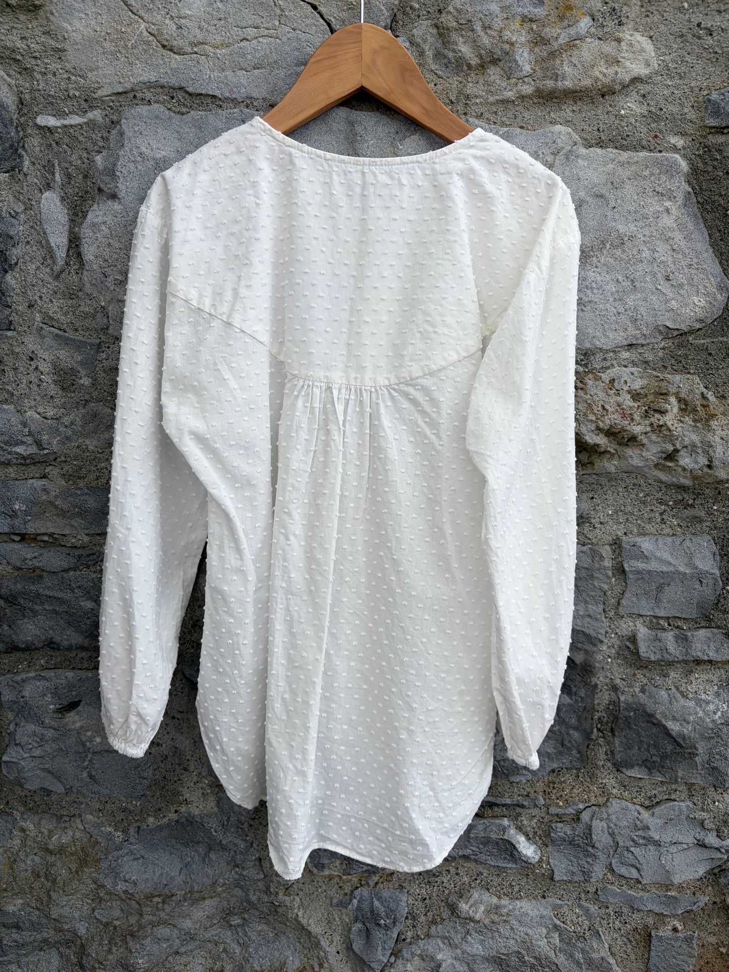 Cream blouse 10y (140cm)
