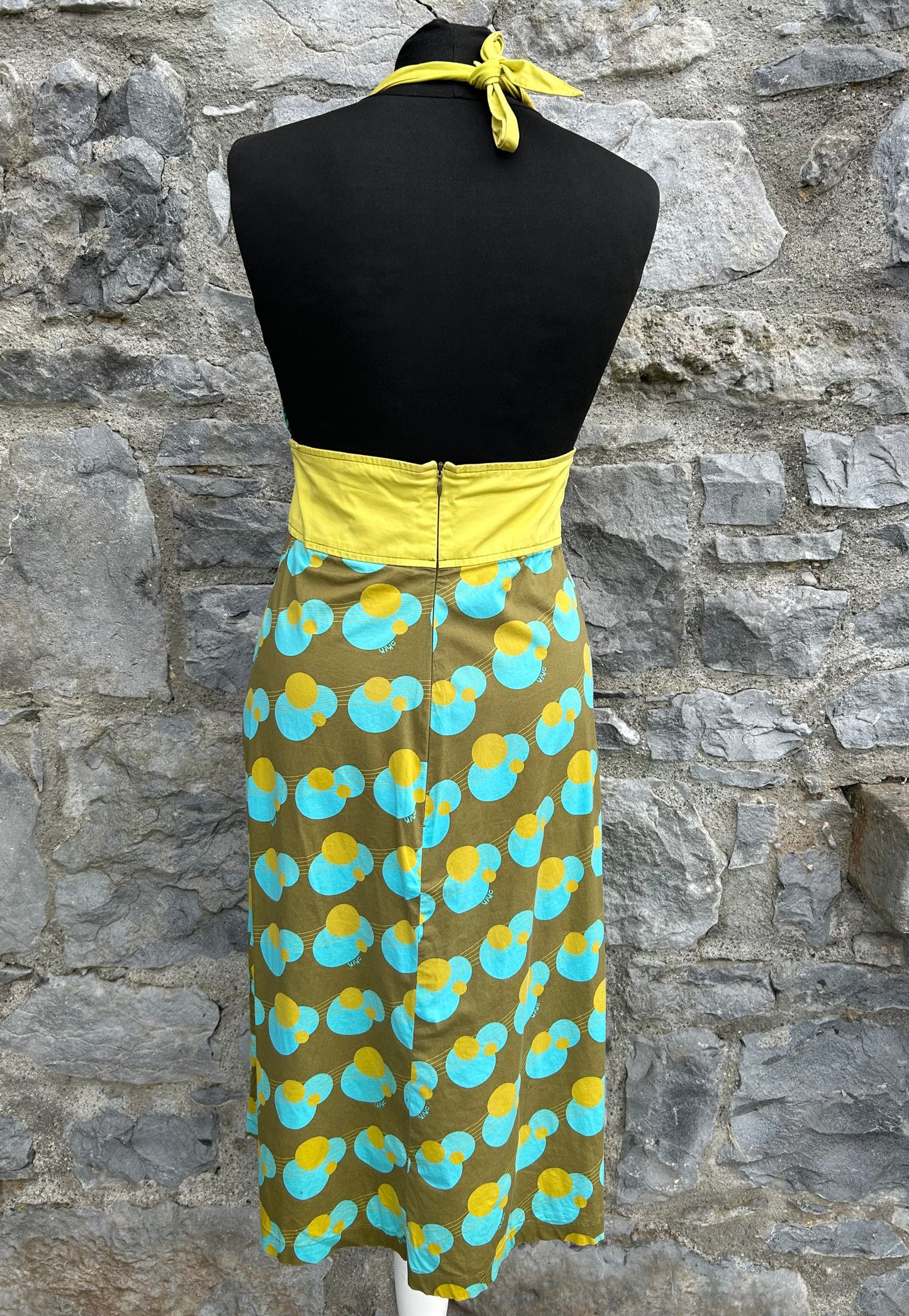 Mega dots khaki dress uk 10
