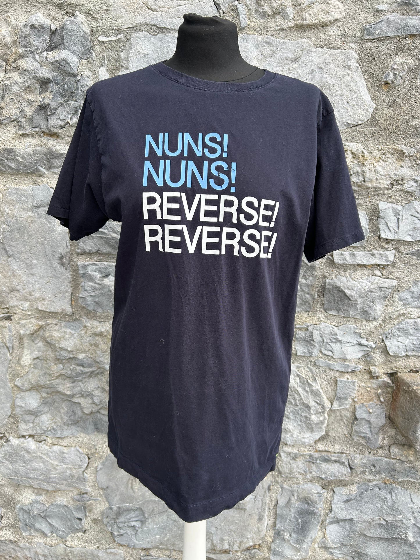 Nuns! Navy T-shirt Small